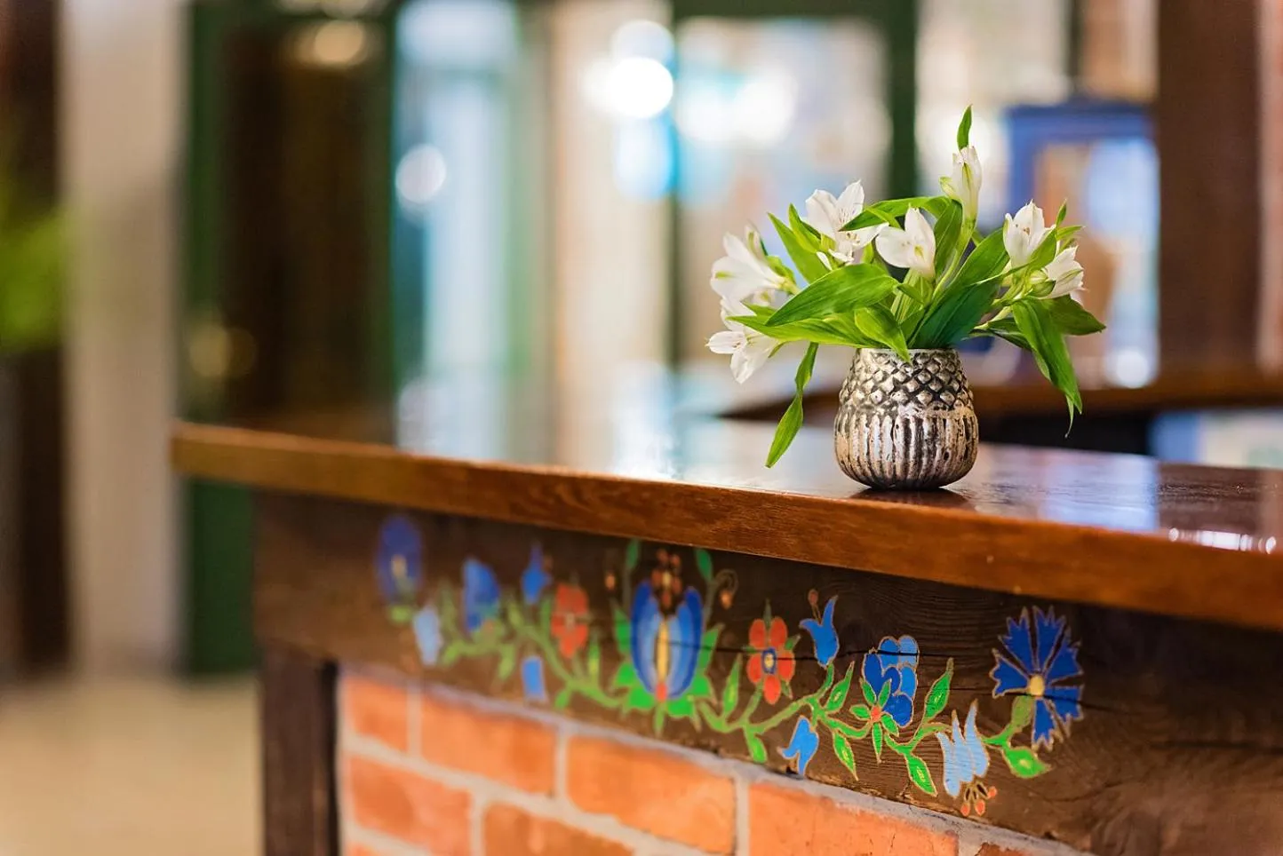 Lobby or reception in Hotel Szymbark