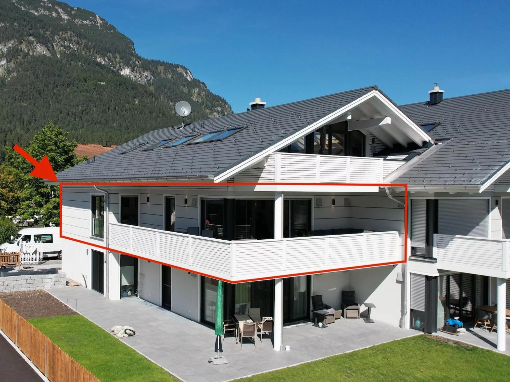 Property building in Lieblingsort