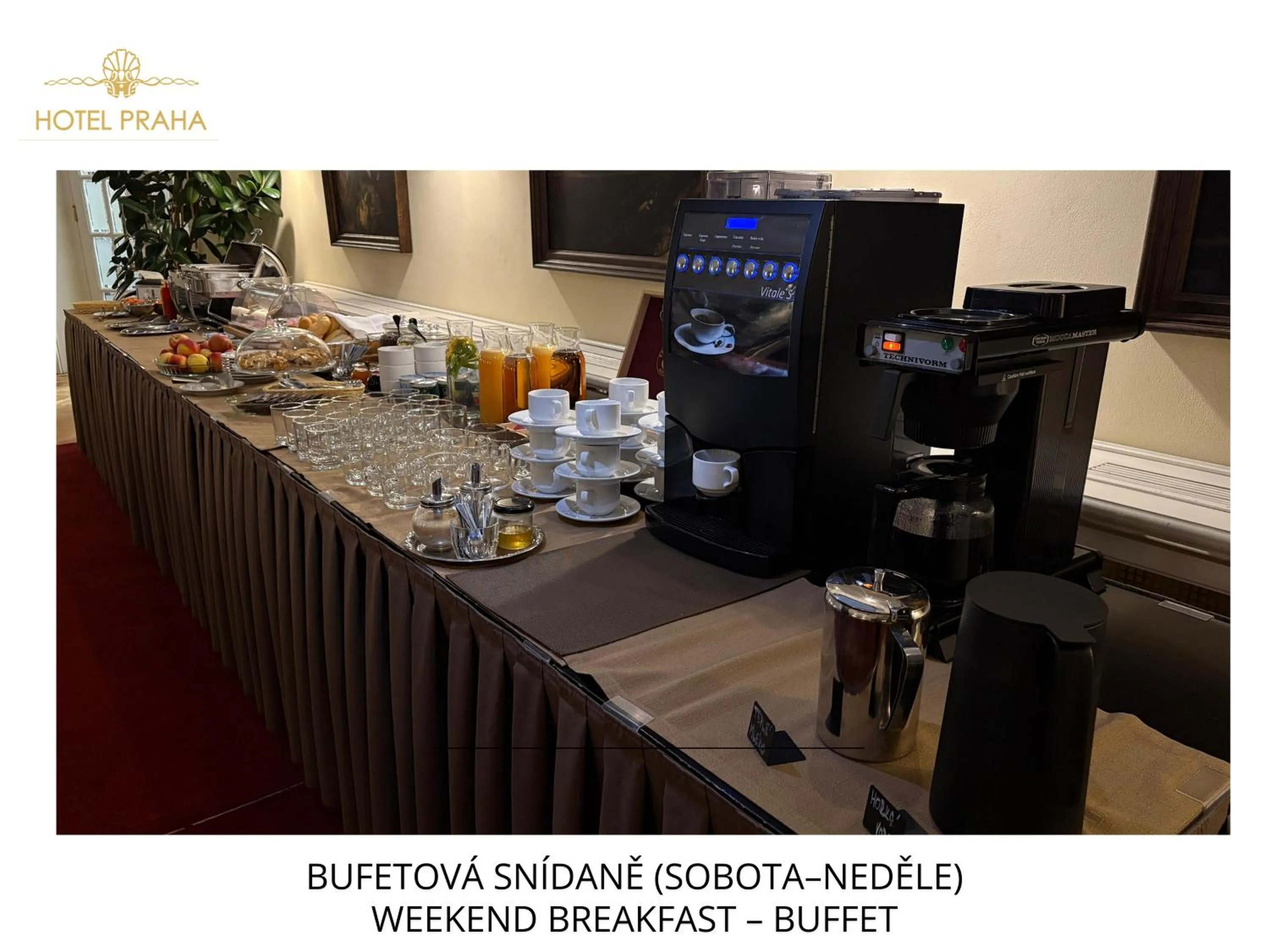 Breakfast in B&B Hotel Praha