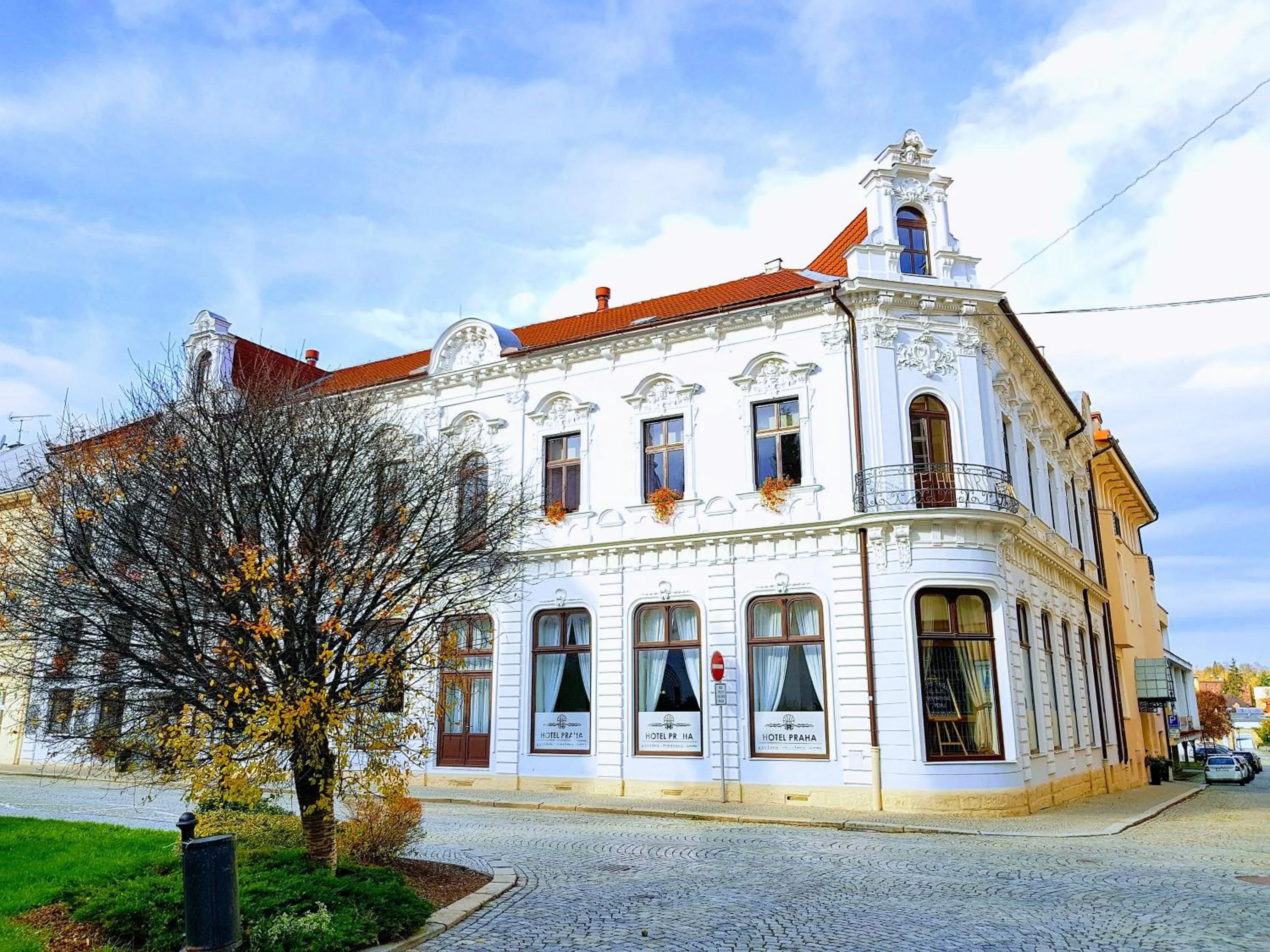Property building in B&B Hotel Praha