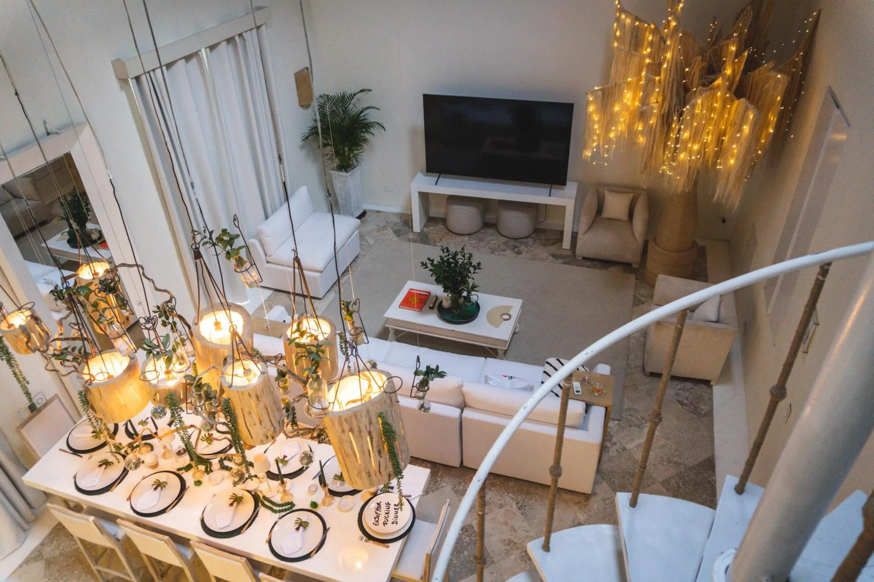 Living room in Casa Diluca Cartagena Hotel Boutique