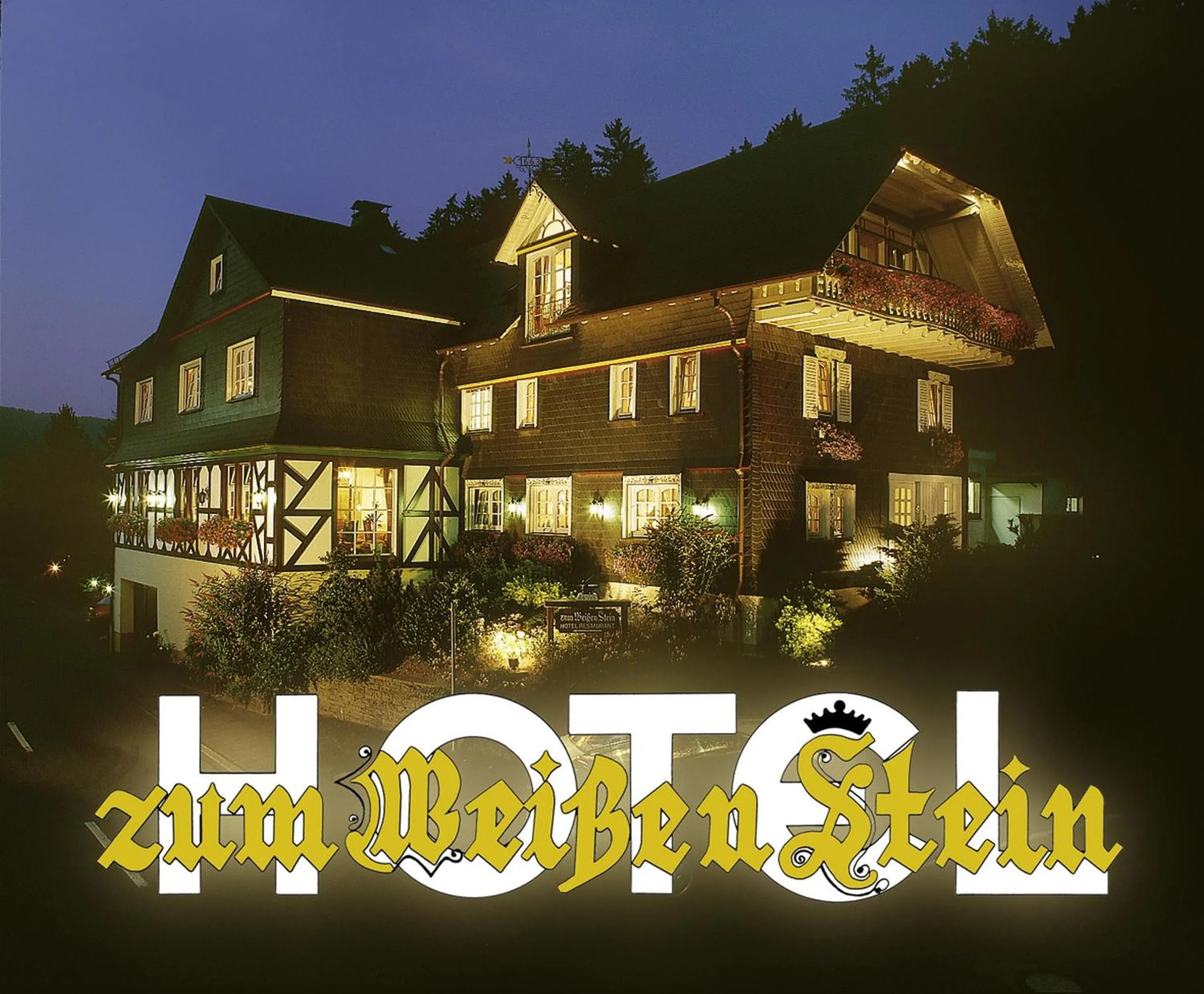 Property building in Hotel Zum weißen Stein