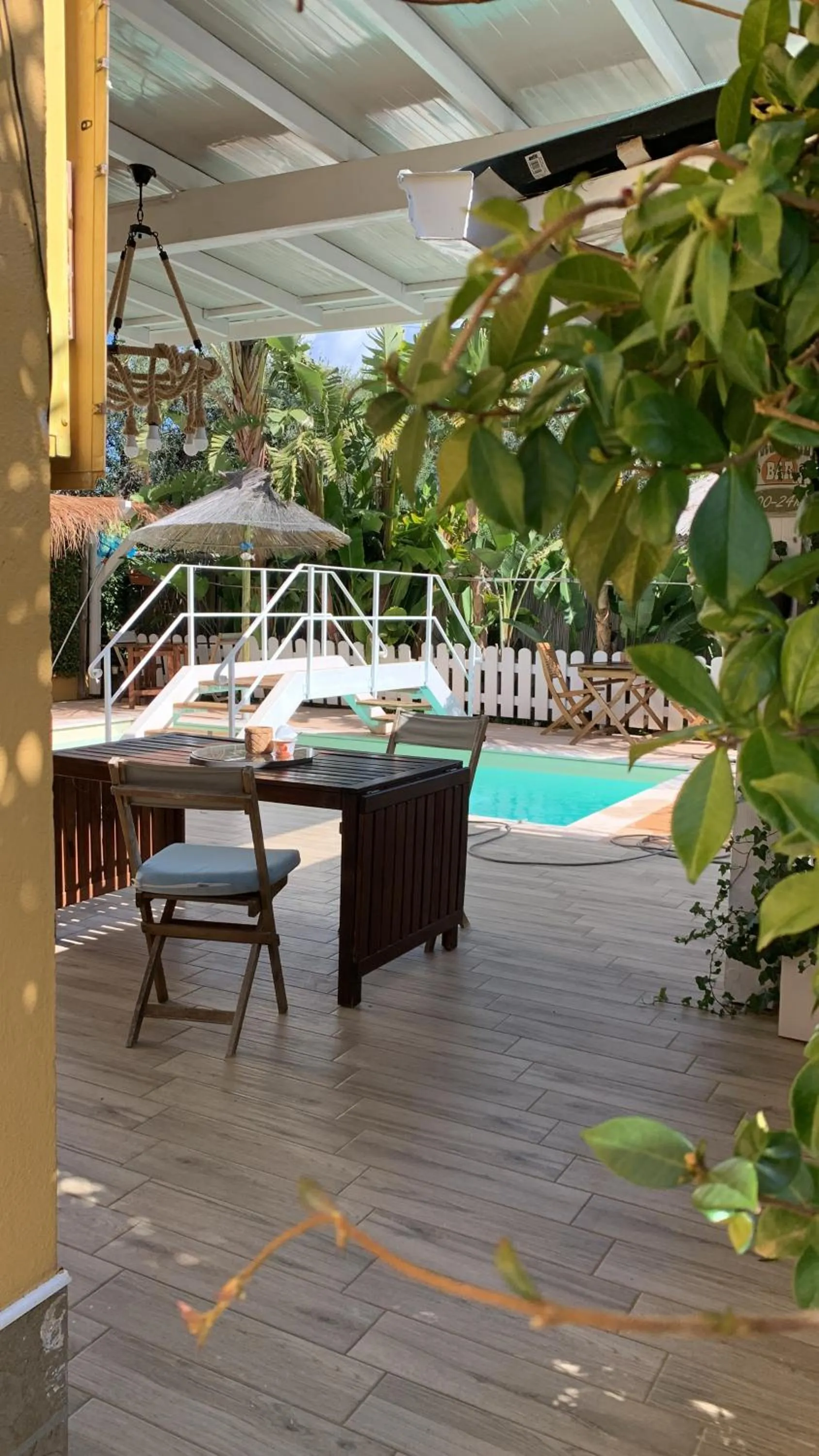 Swimming pool in L'Oasi Di Franco