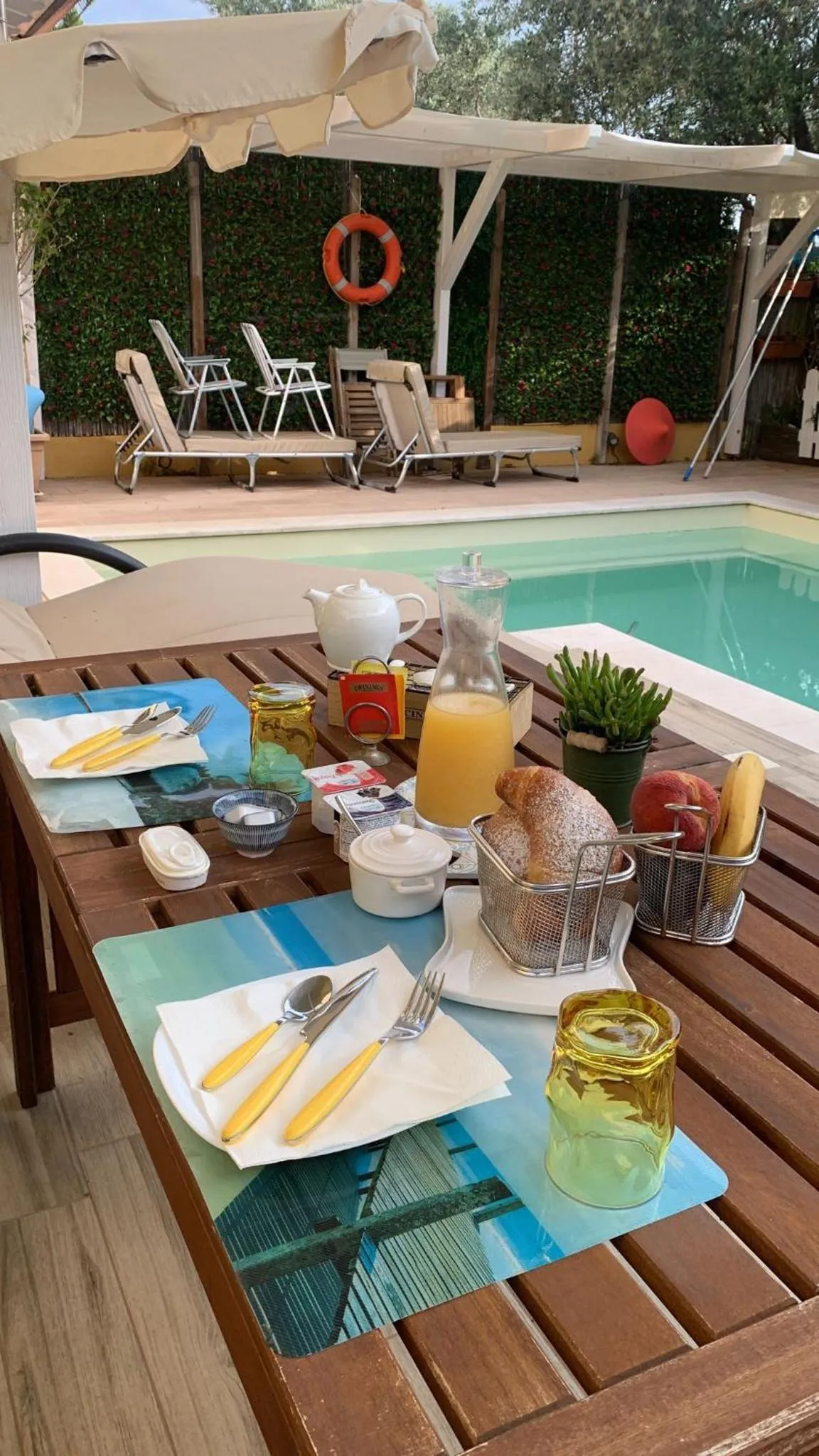 Breakfast in L'Oasi Di Franco