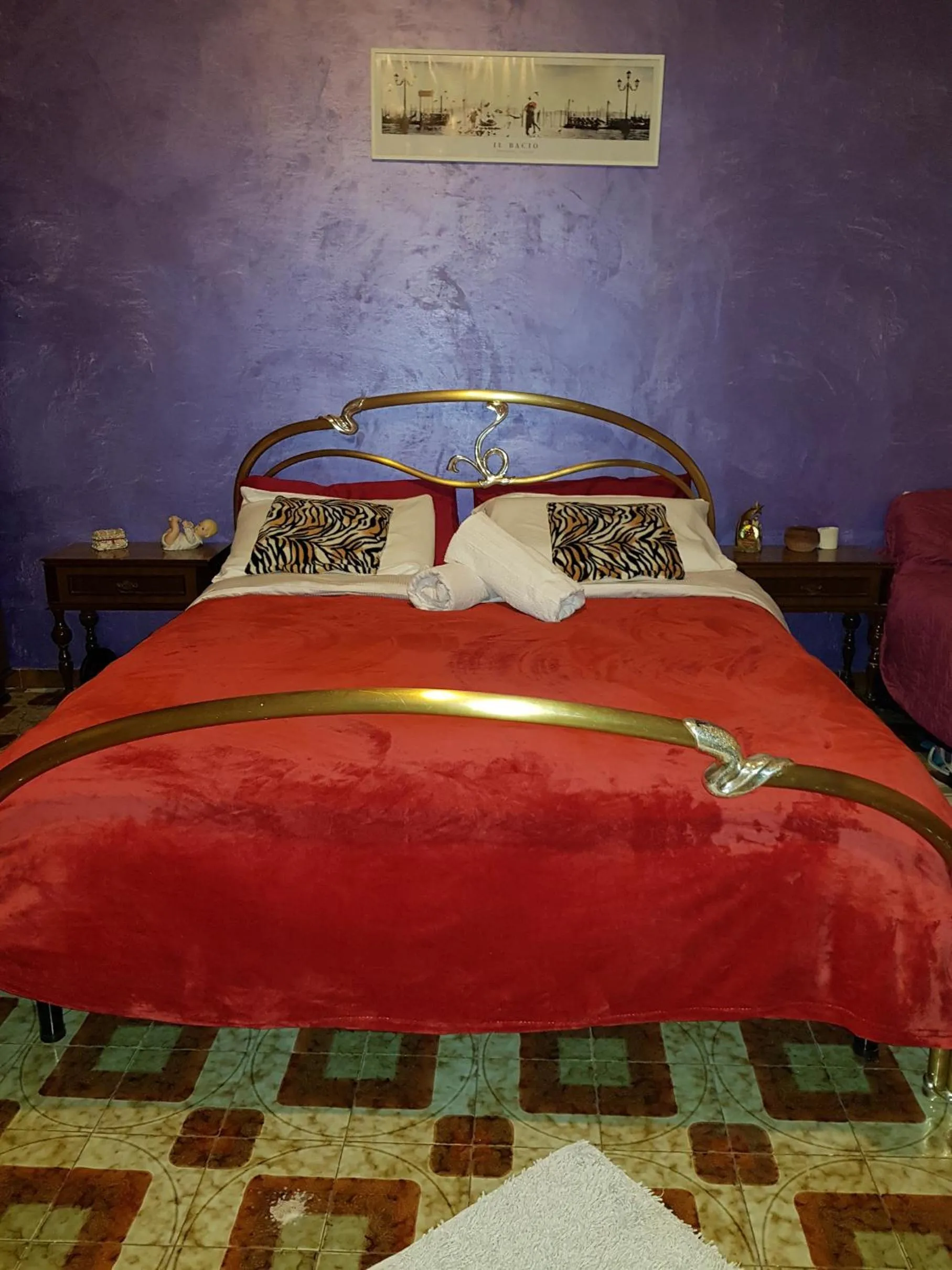 Bed in Român Holidays