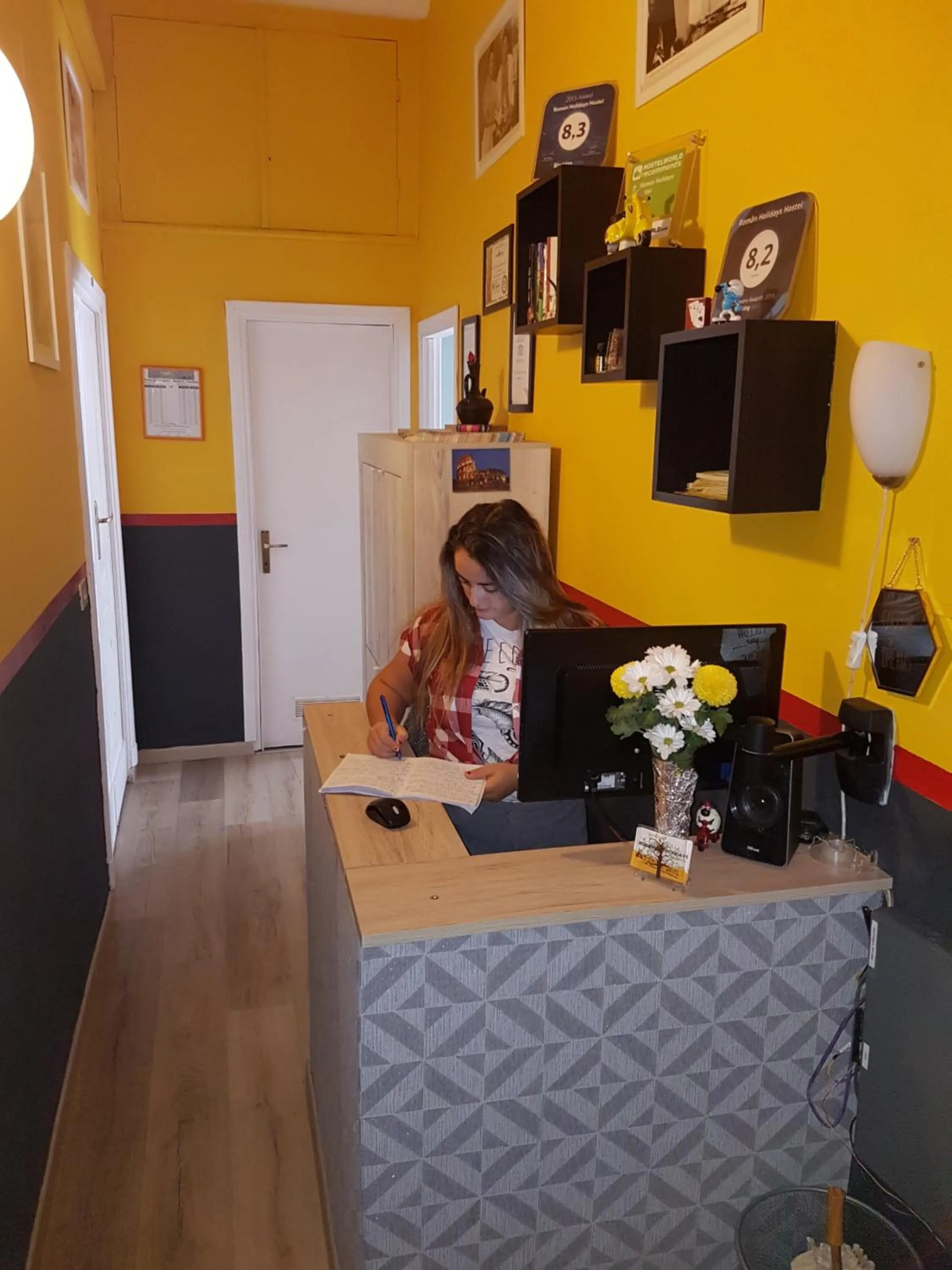 Lobby or reception in Român Holidays