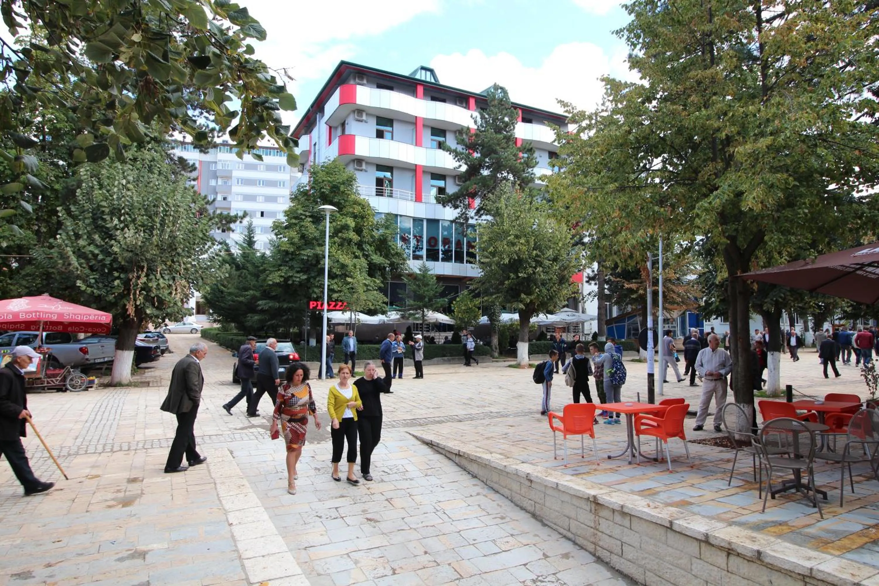 Bird's eye view in Hotel Piazza