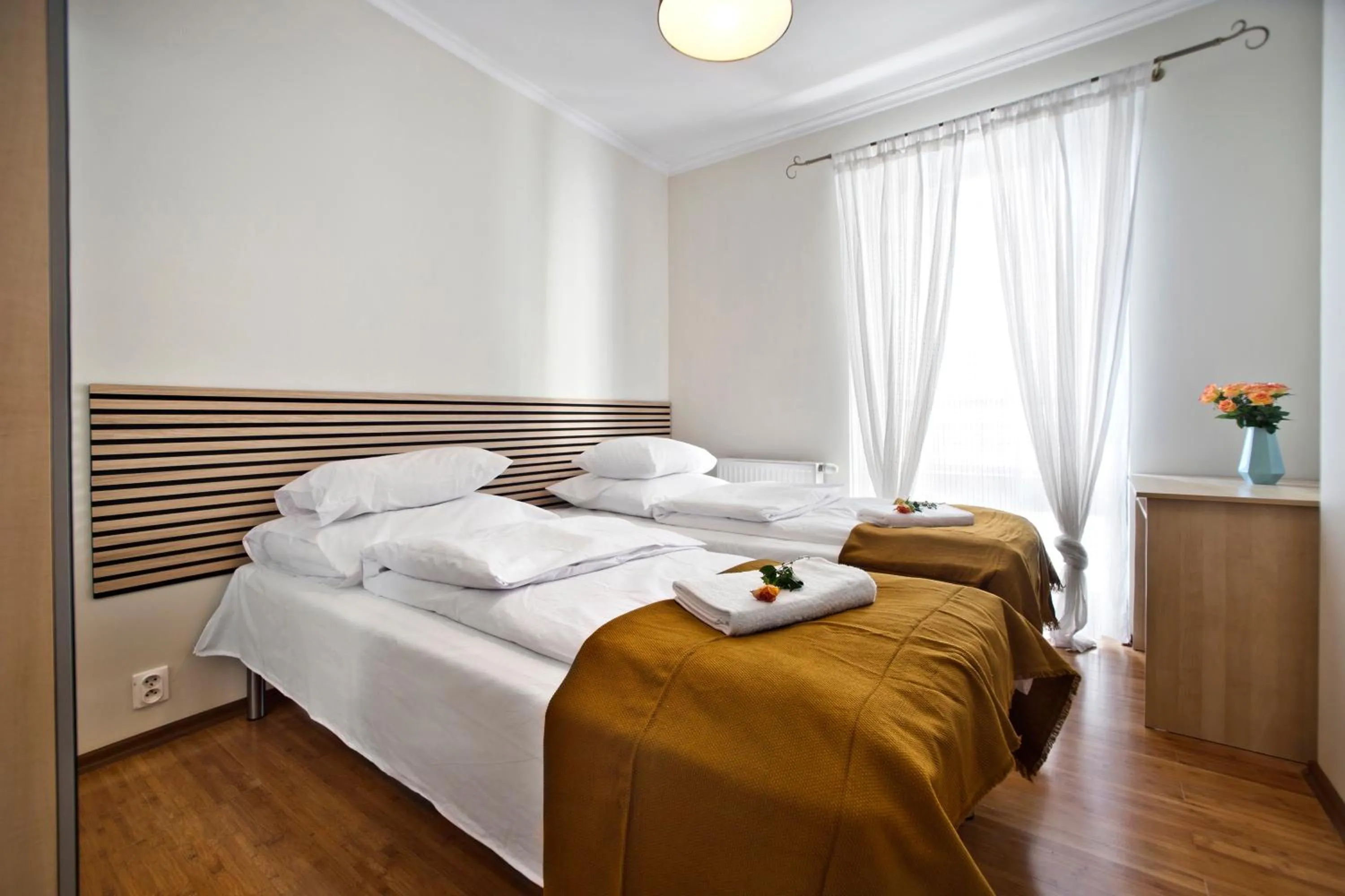 Bedroom, Bed in 2 bedrooms Bukowinska P&O Serviced Apartments