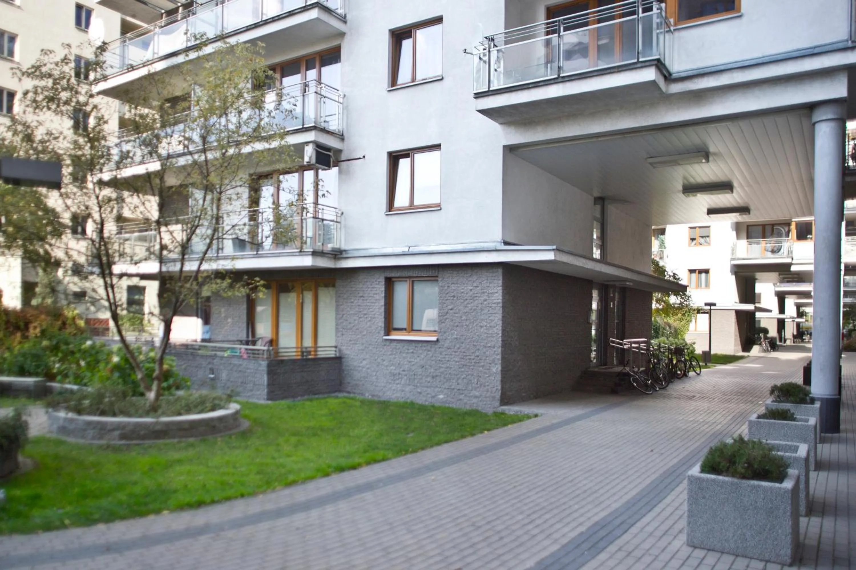 Property building in 2 bedrooms Bukowinska P&O Serviced Apartments