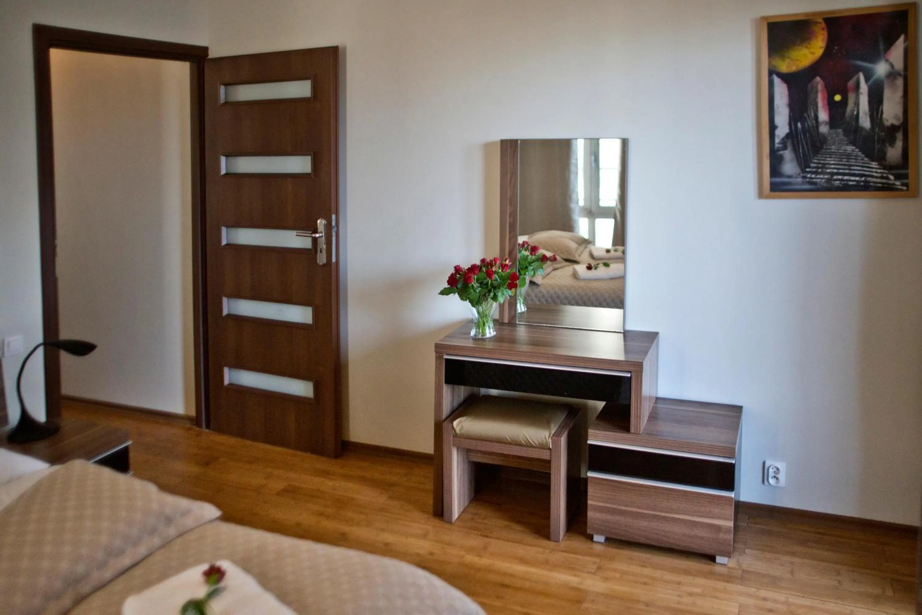 Bedroom in 2 bedrooms Bukowinska P&O Serviced Apartments