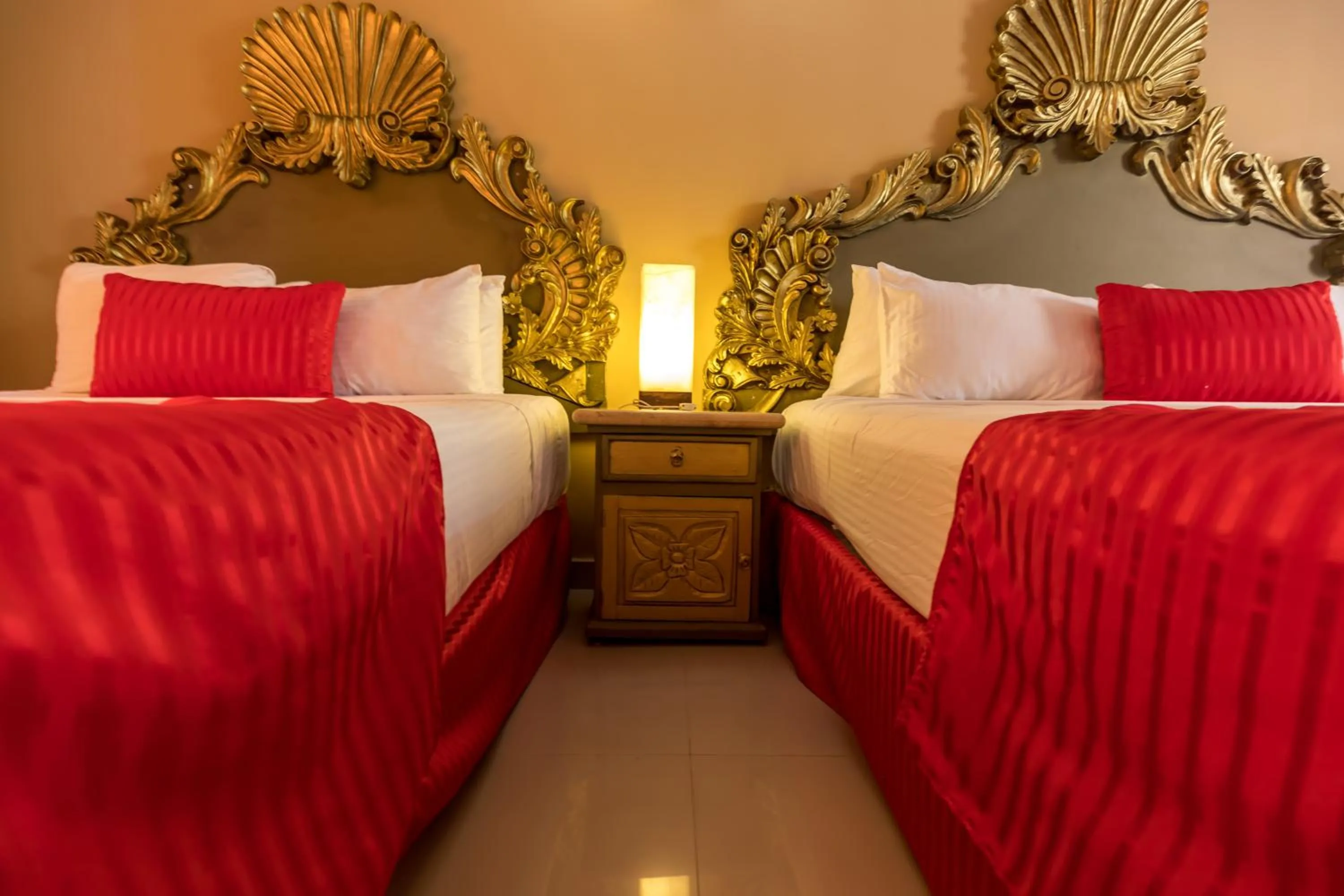 Bed in Hotel Las Golondrinas