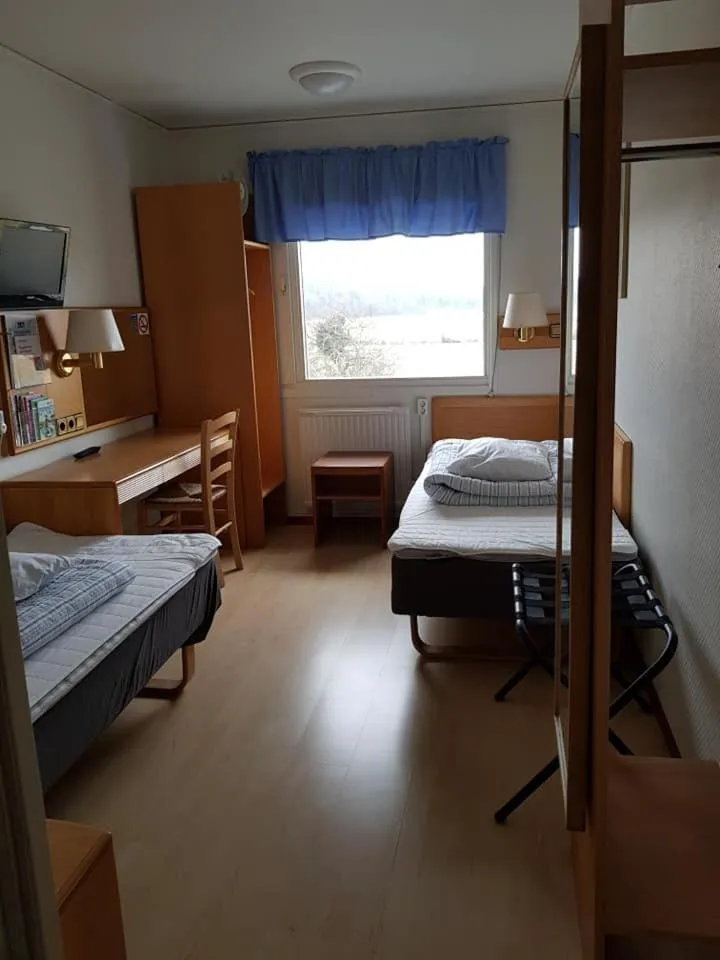 Bed in Håknäs Vandrarhem