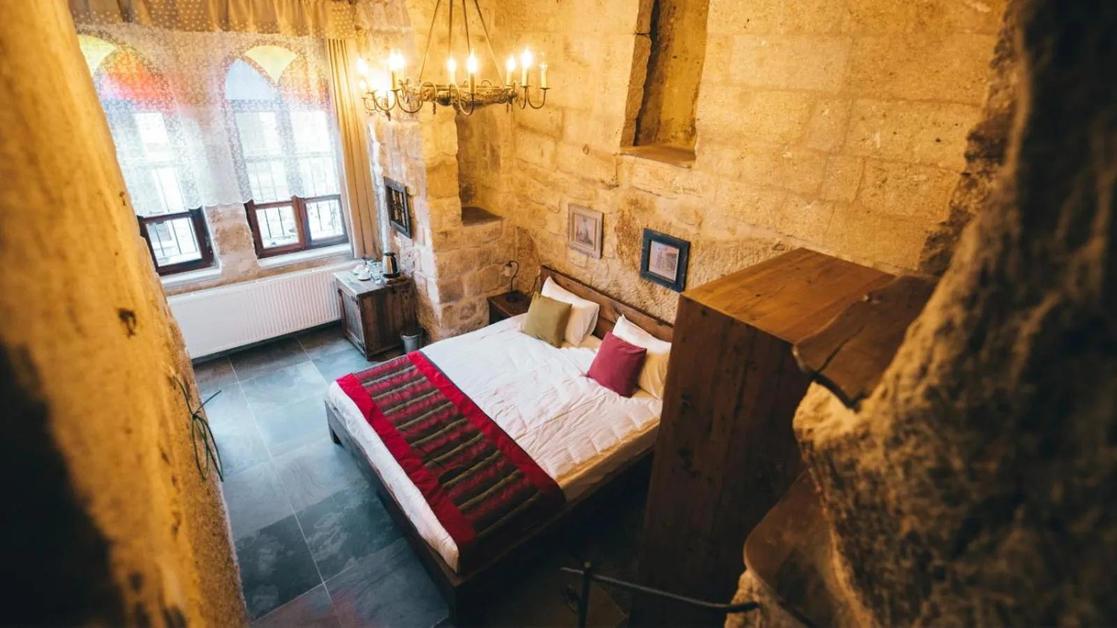 Photo of the whole room, Bed in Cappadocia Old Houses
