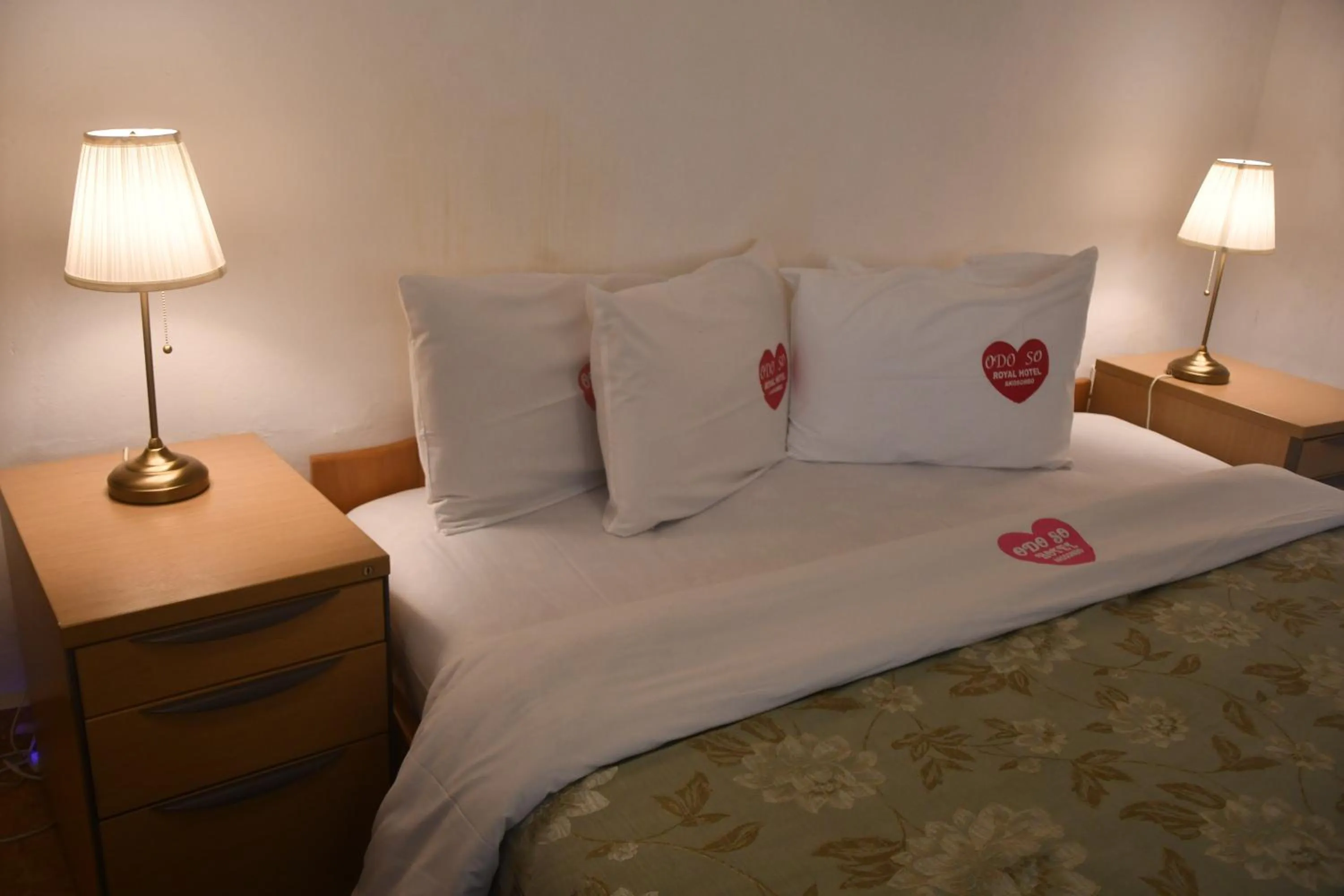 Bed in Odo So Royal Hotel