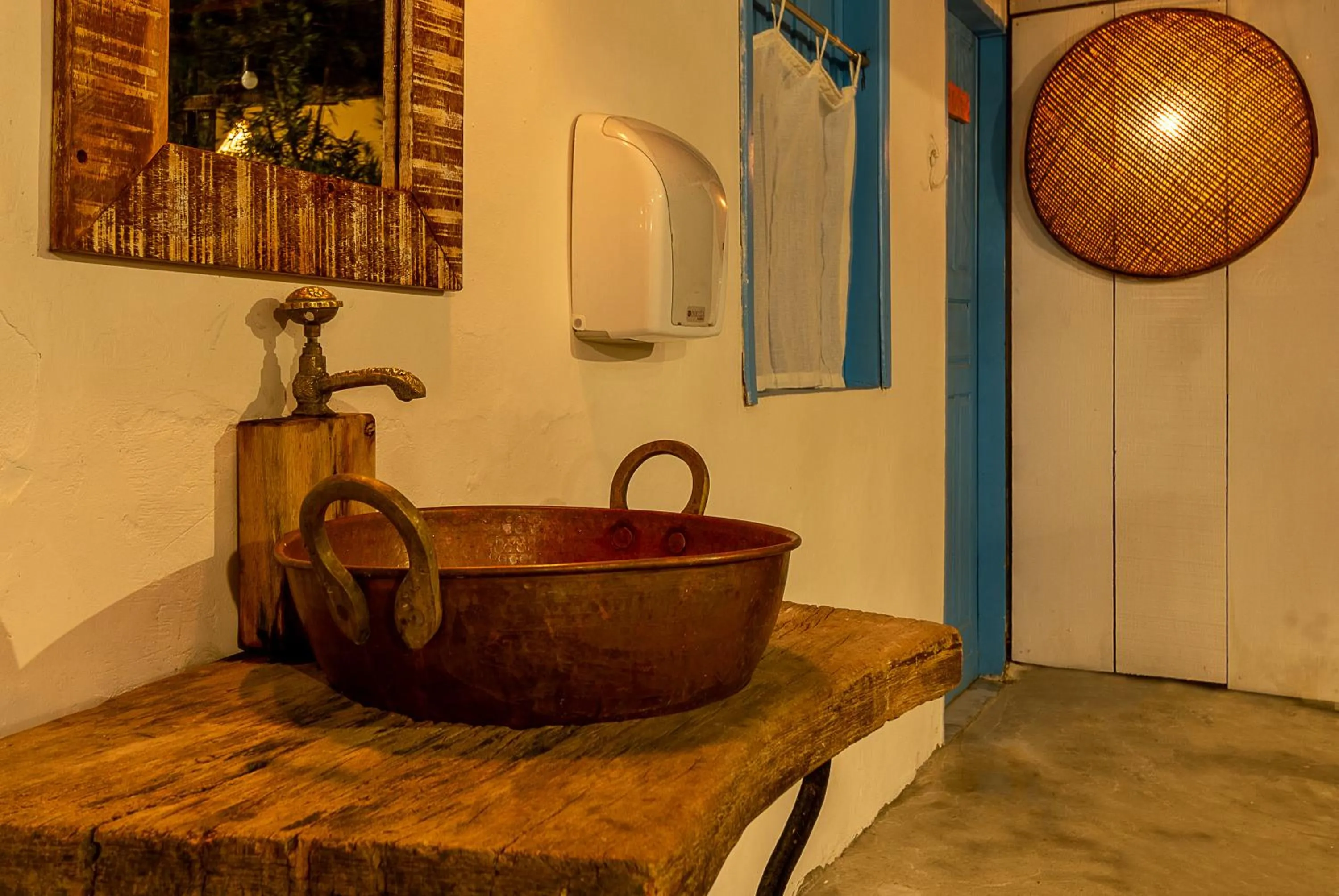 Decorative detail in Pousada Astral Mucugê