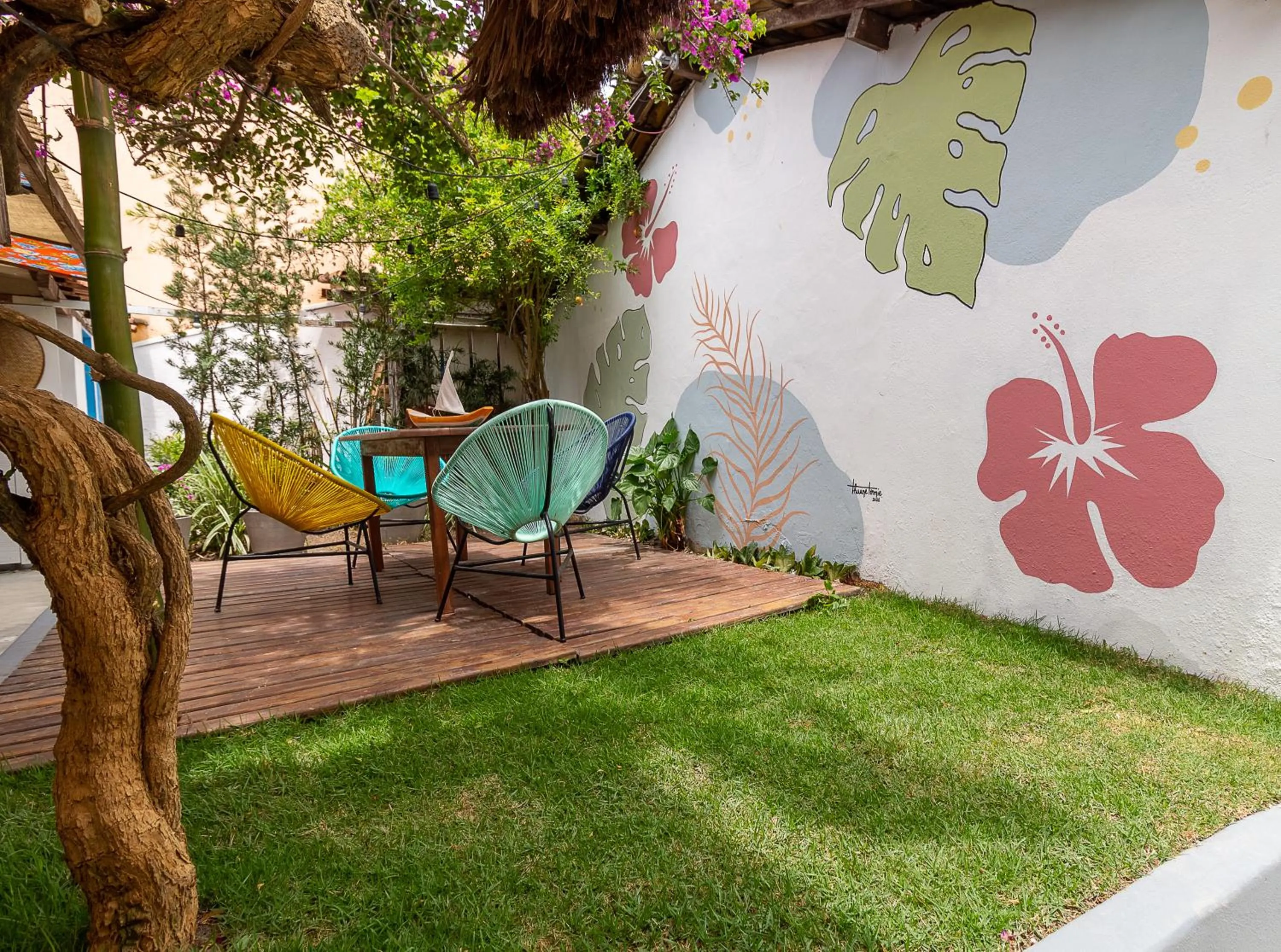 Garden in Pousada Astral Mucugê