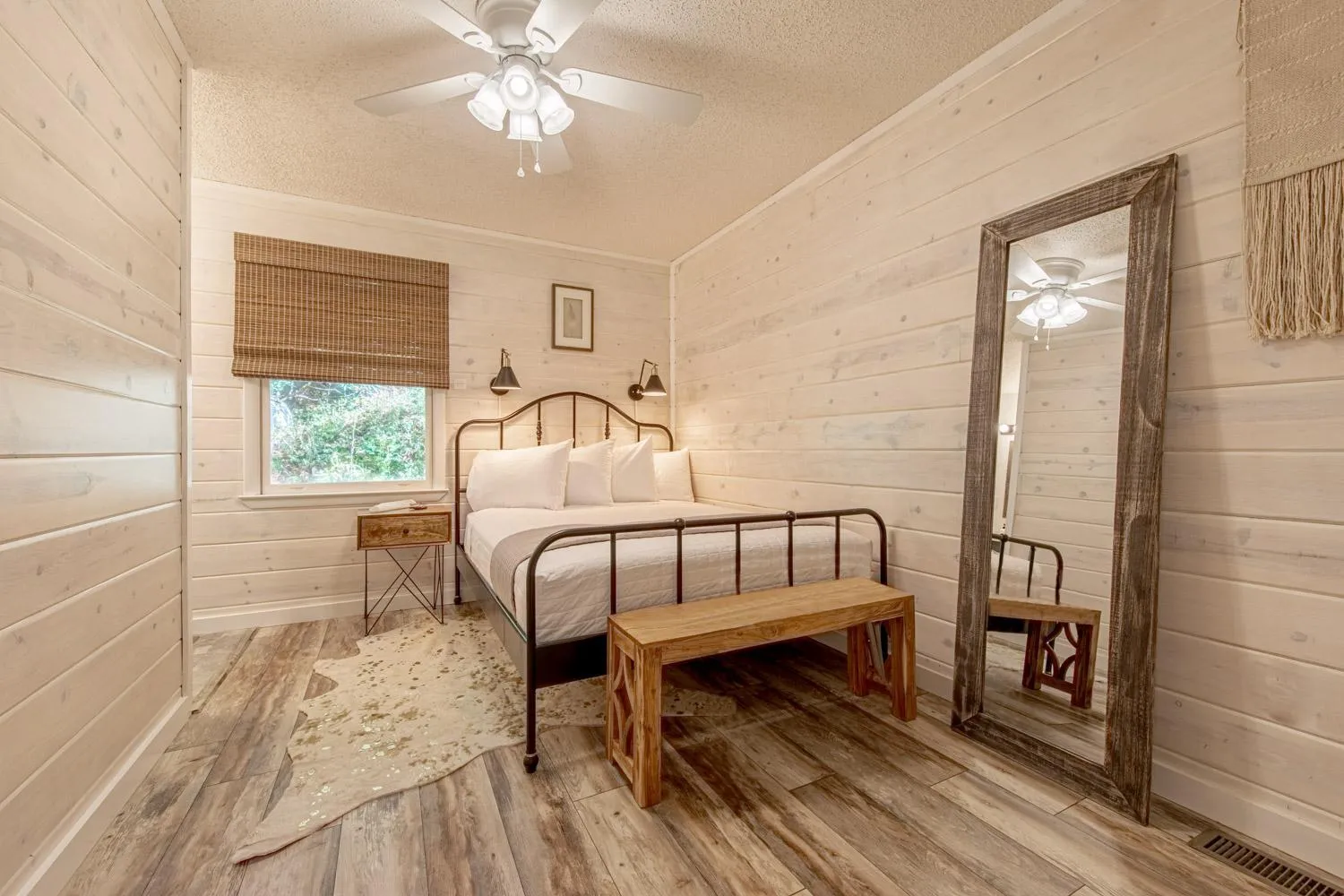 Bed in Mount Mitchell Eco Retreat
