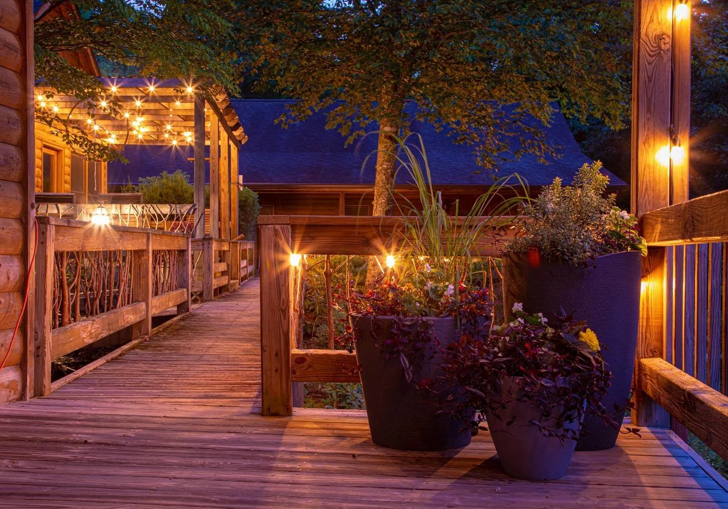 Property building in Mount Mitchell Eco Retreat