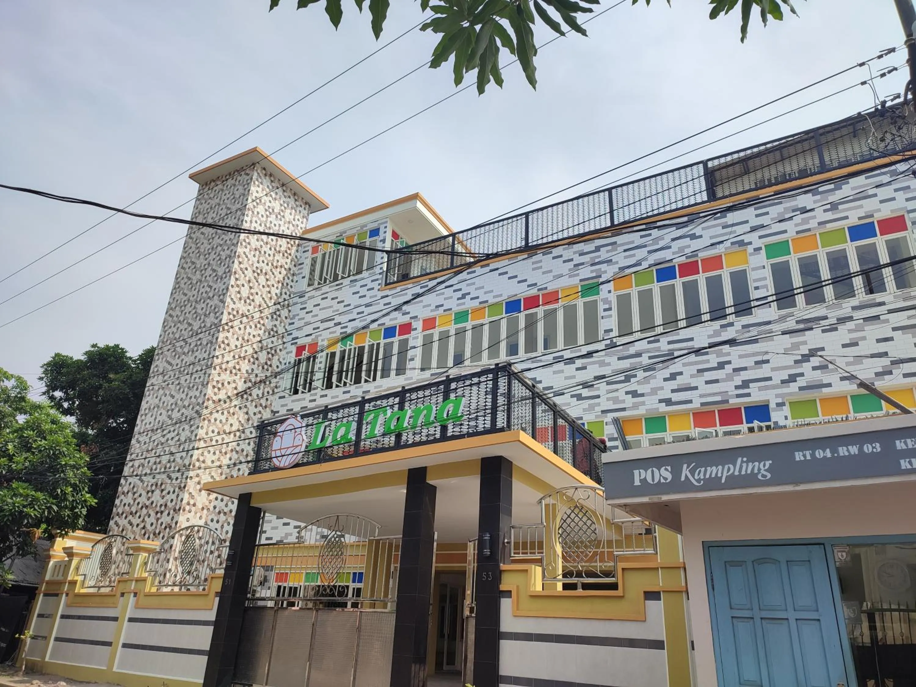 Property building in La Tana Hotel