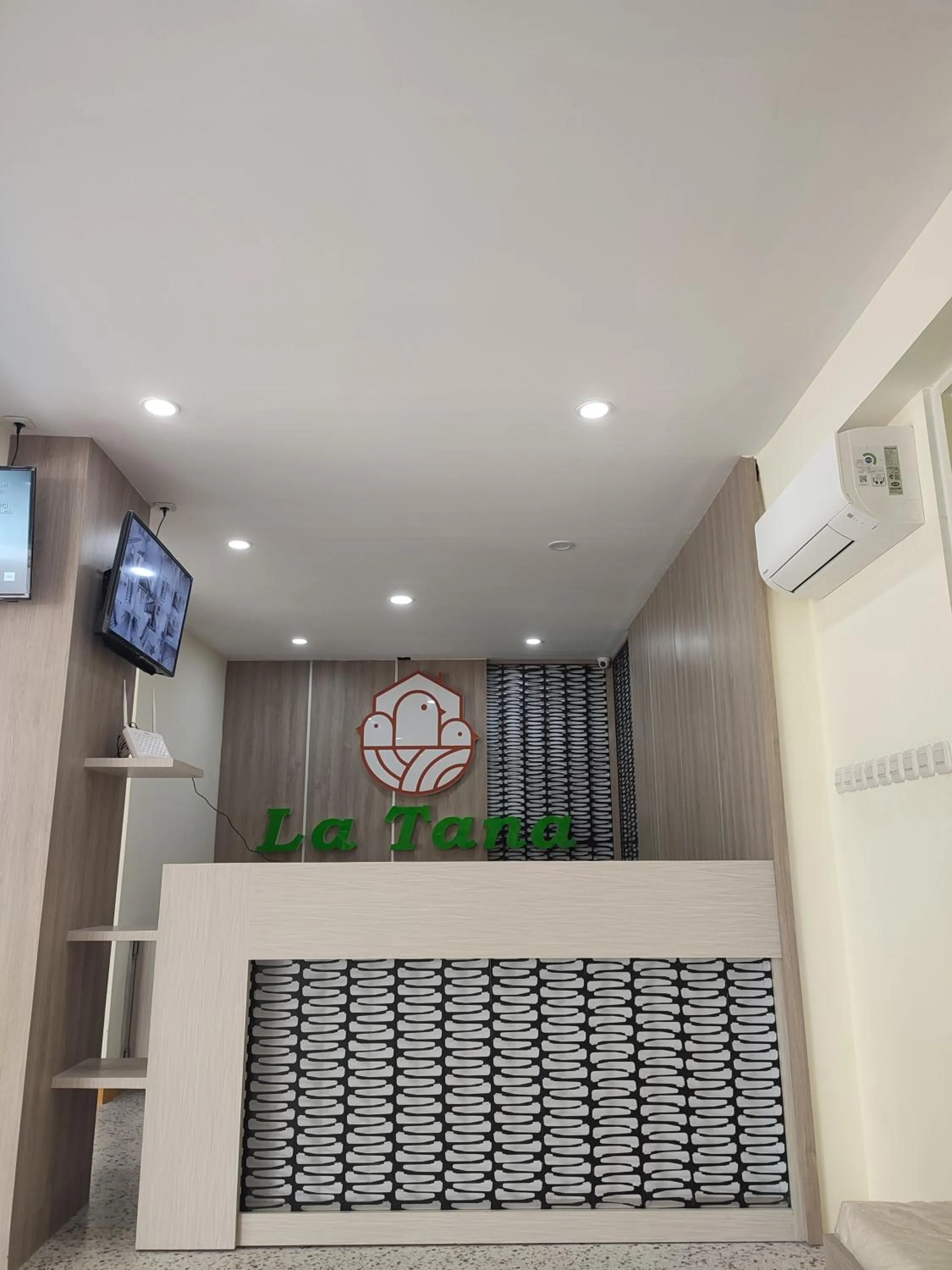 Lobby or reception in La Tana Hotel