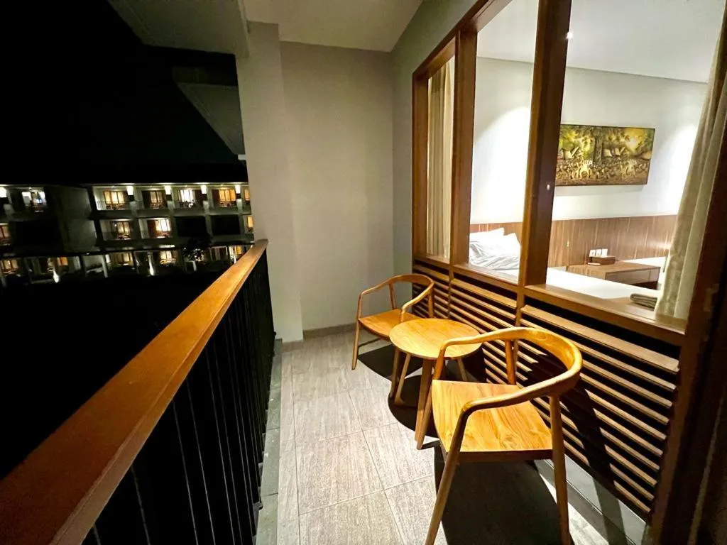 Balcony/Terrace in 5G Resort Cijeruk