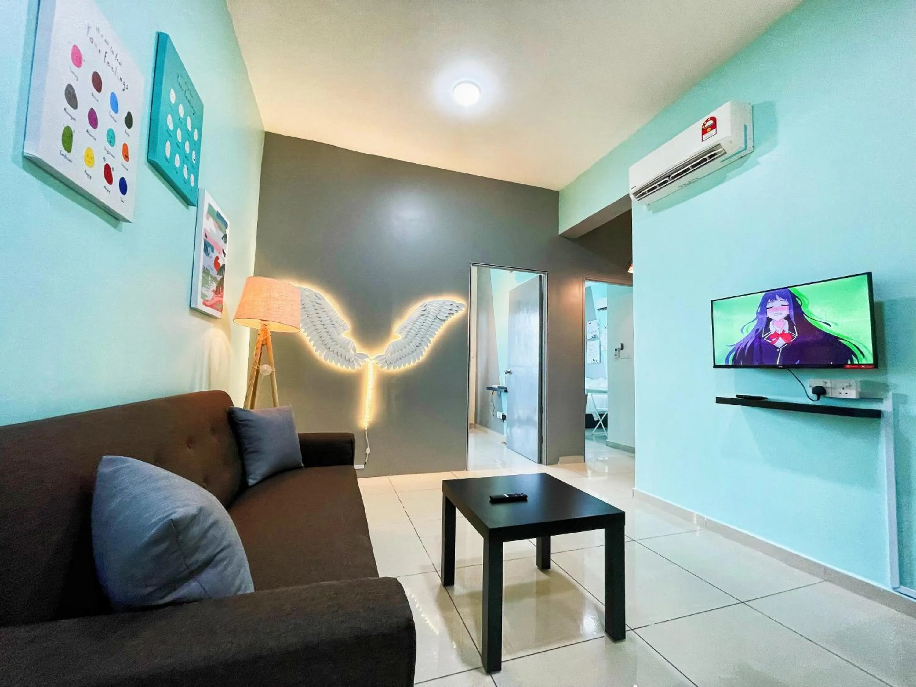 Living room in MesaHill Homestay, Nilai by S&T Homez