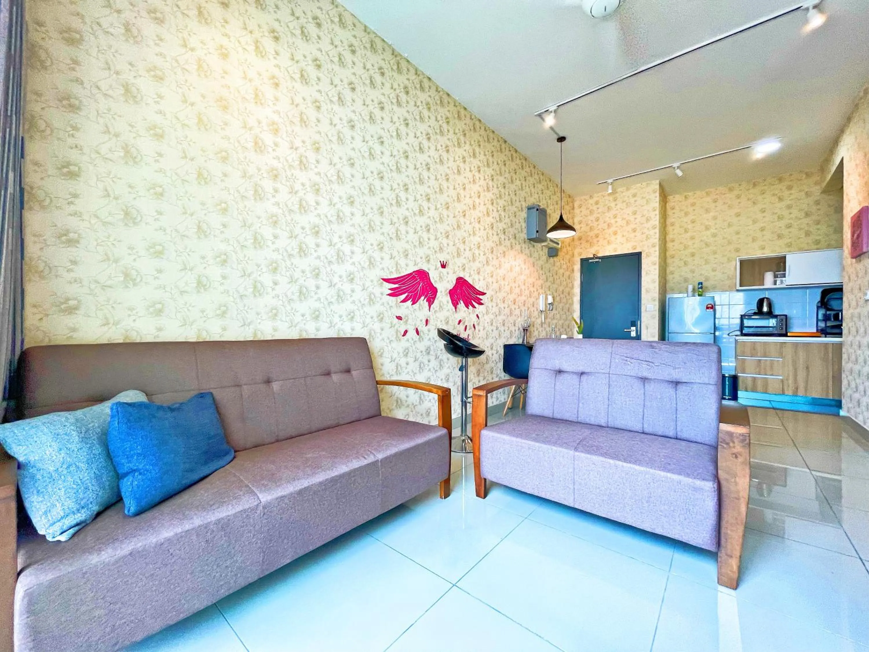 Living room in MesaHill Homestay, Nilai by S&T Homez