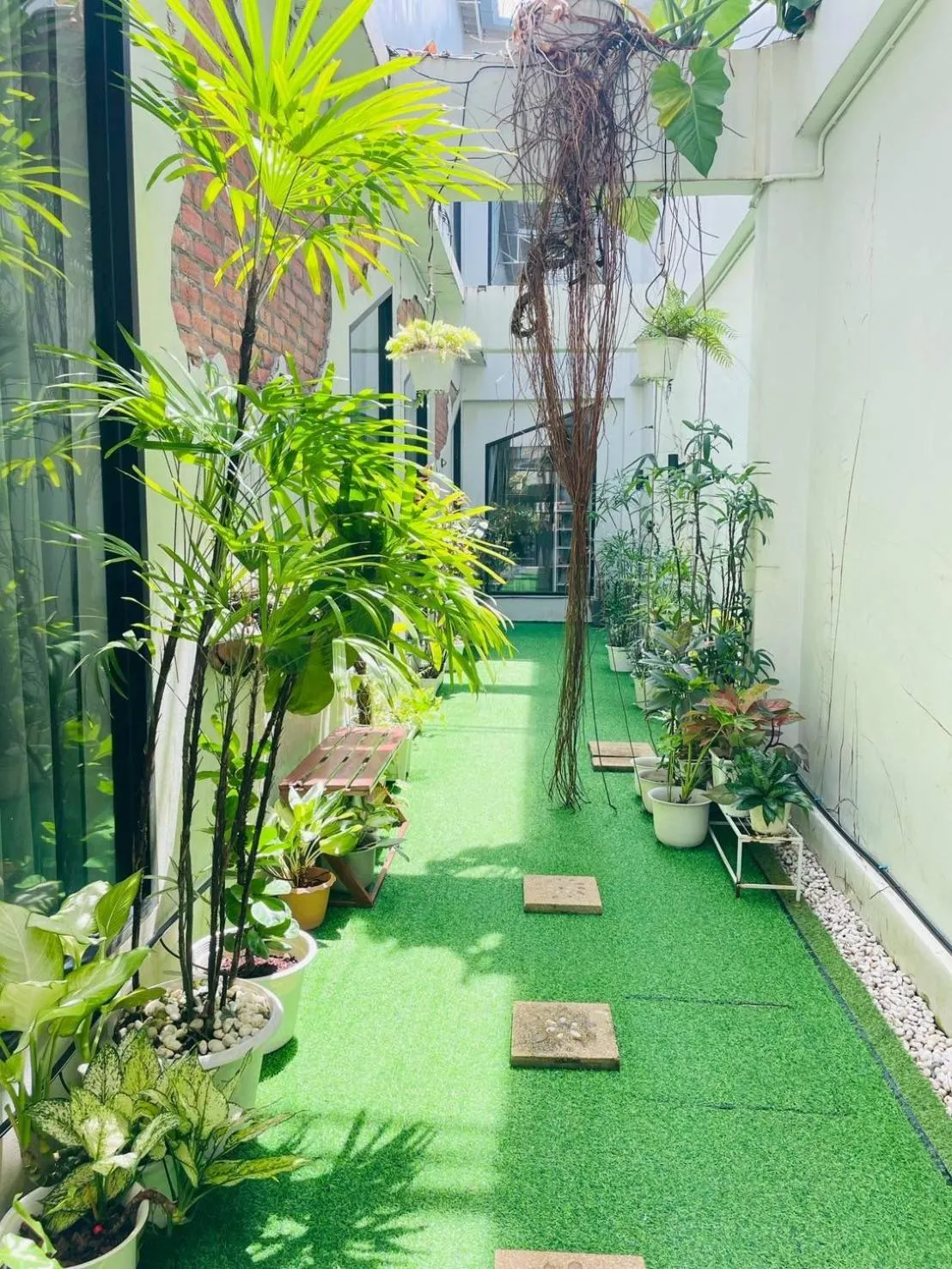 Garden view in THE BELONG BOUTIQUE HOTEL