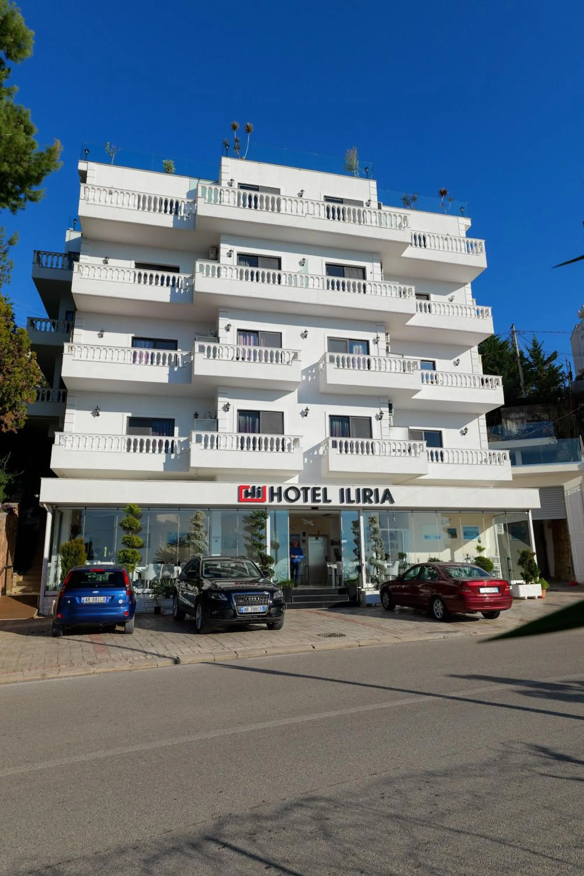 Property building in Hotel Iliria