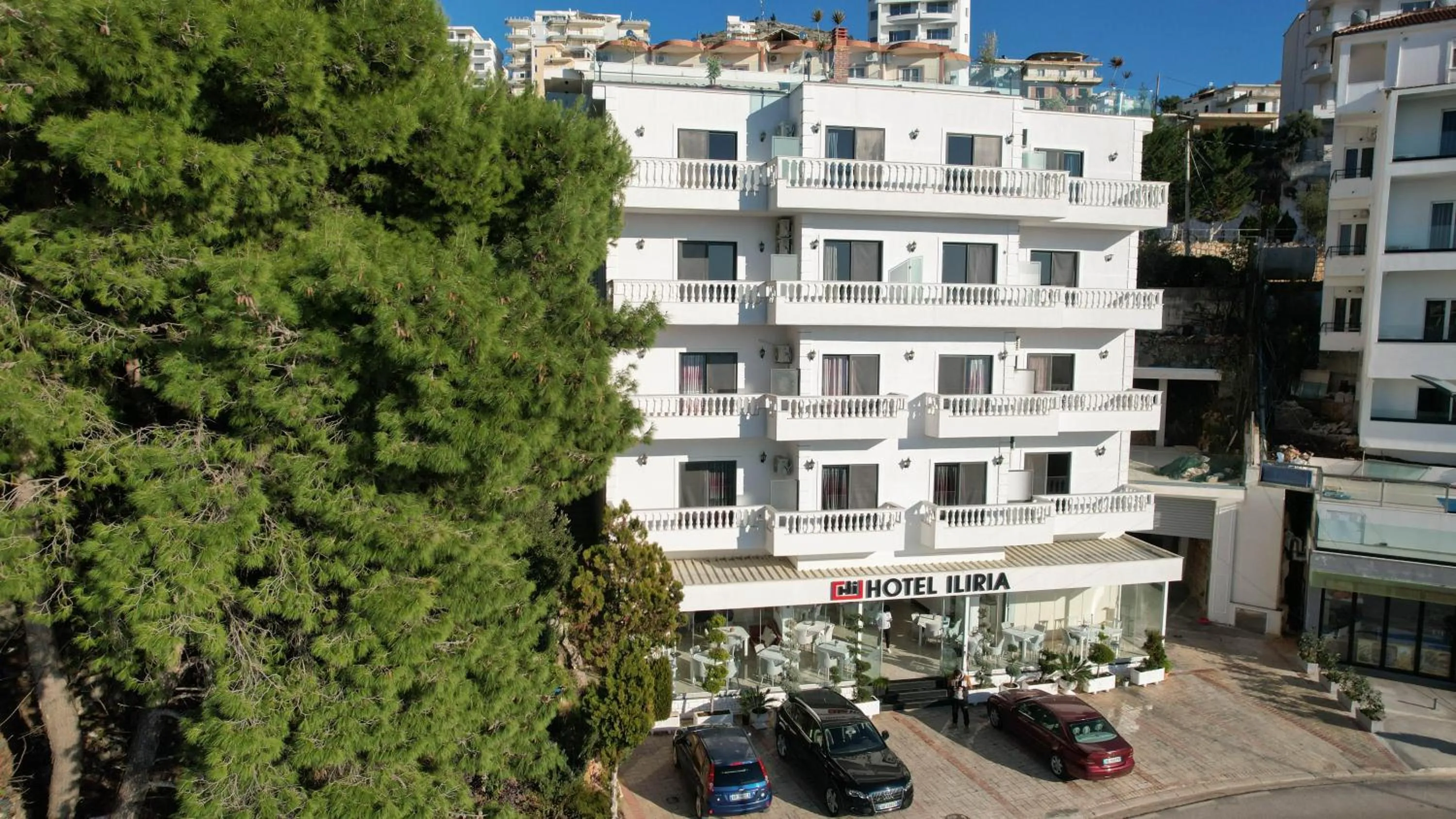Property building in Hotel Iliria