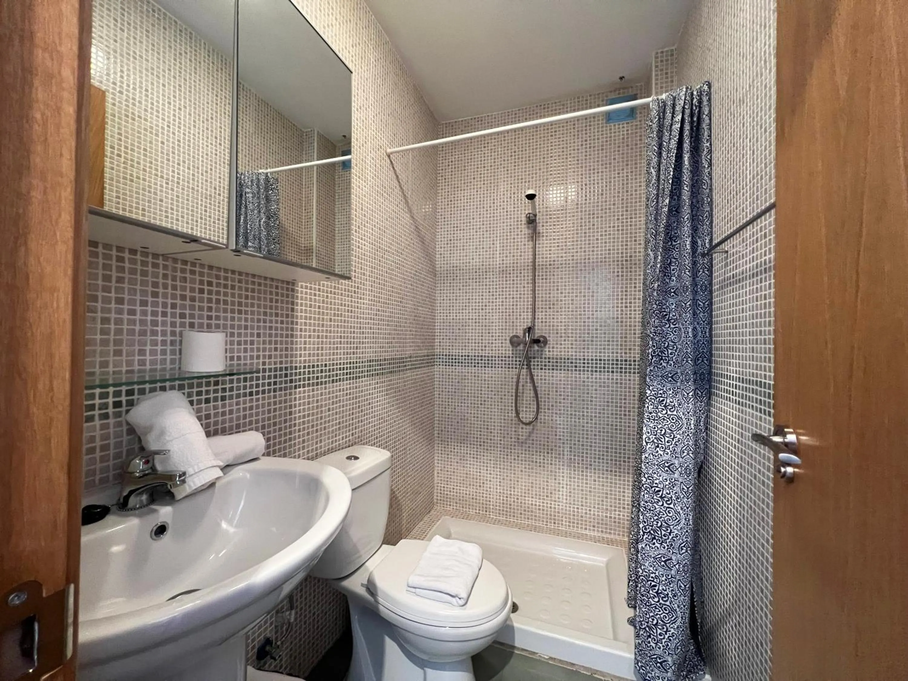 Bathroom in Apartamentos Sierra Nevada 3000