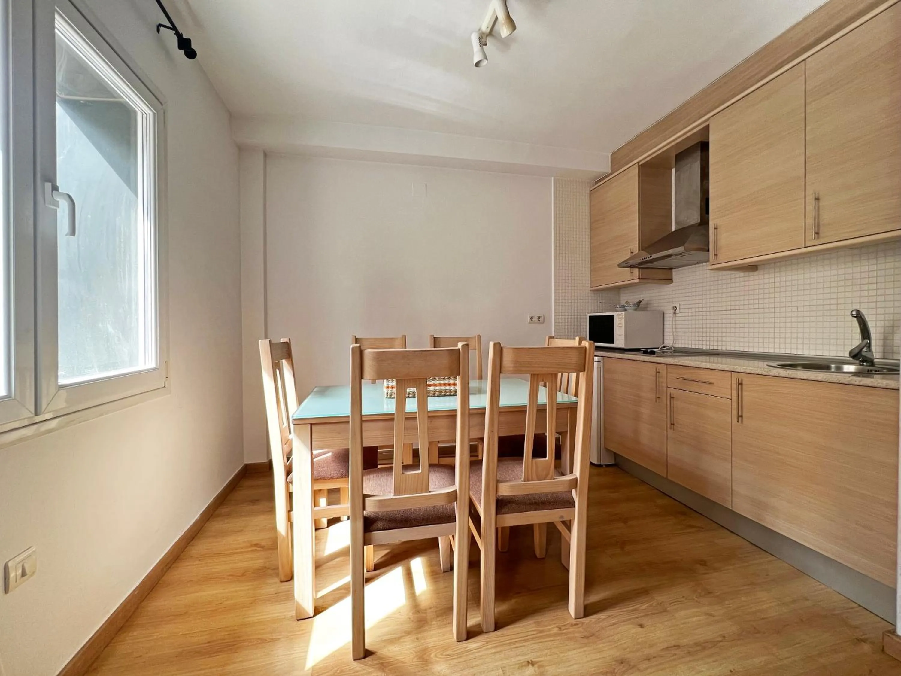 Kitchen or kitchenette in Apartamentos Sierra Nevada 3000