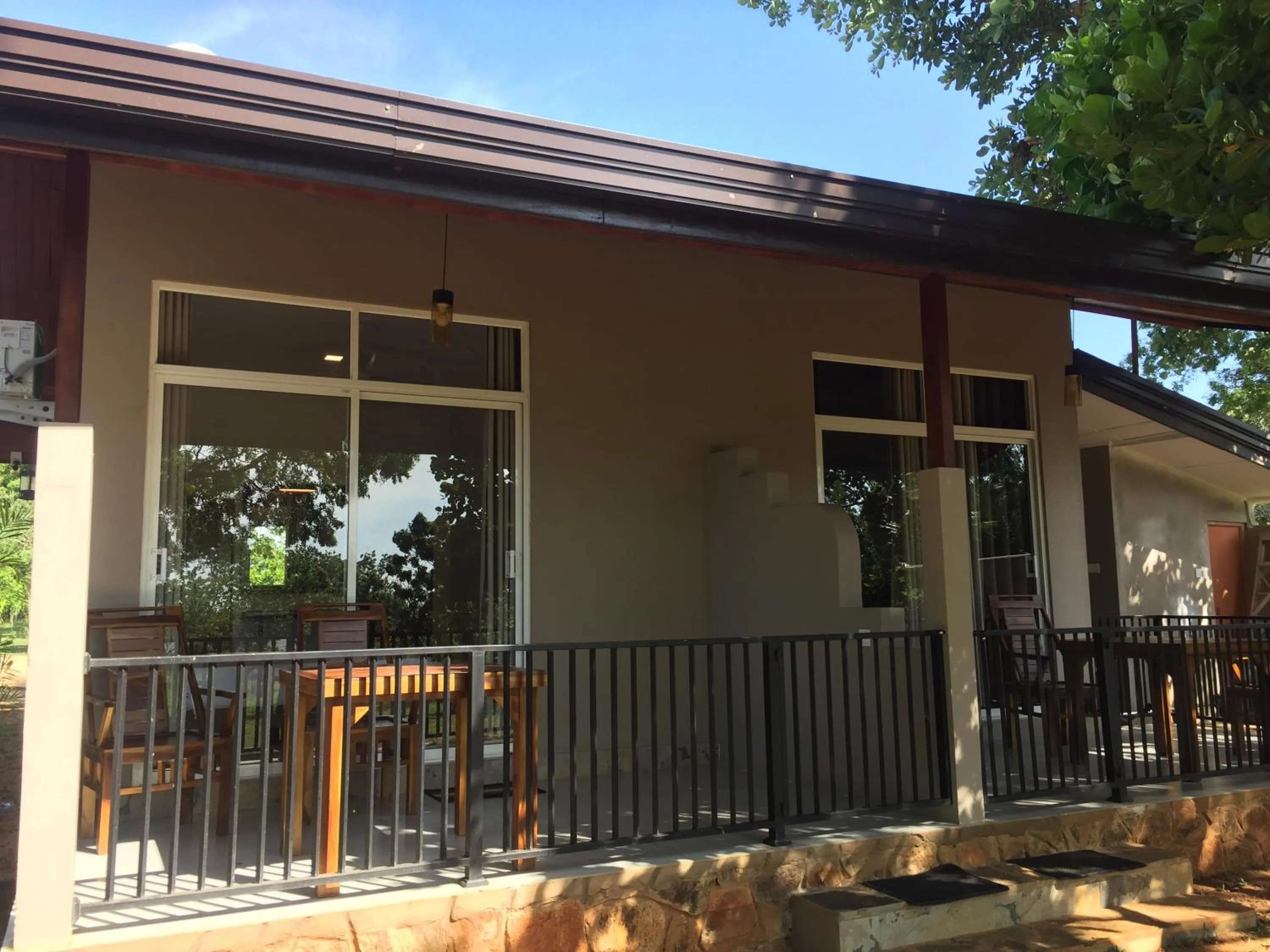 Balcony/Terrace in Saffron Lake Yala
