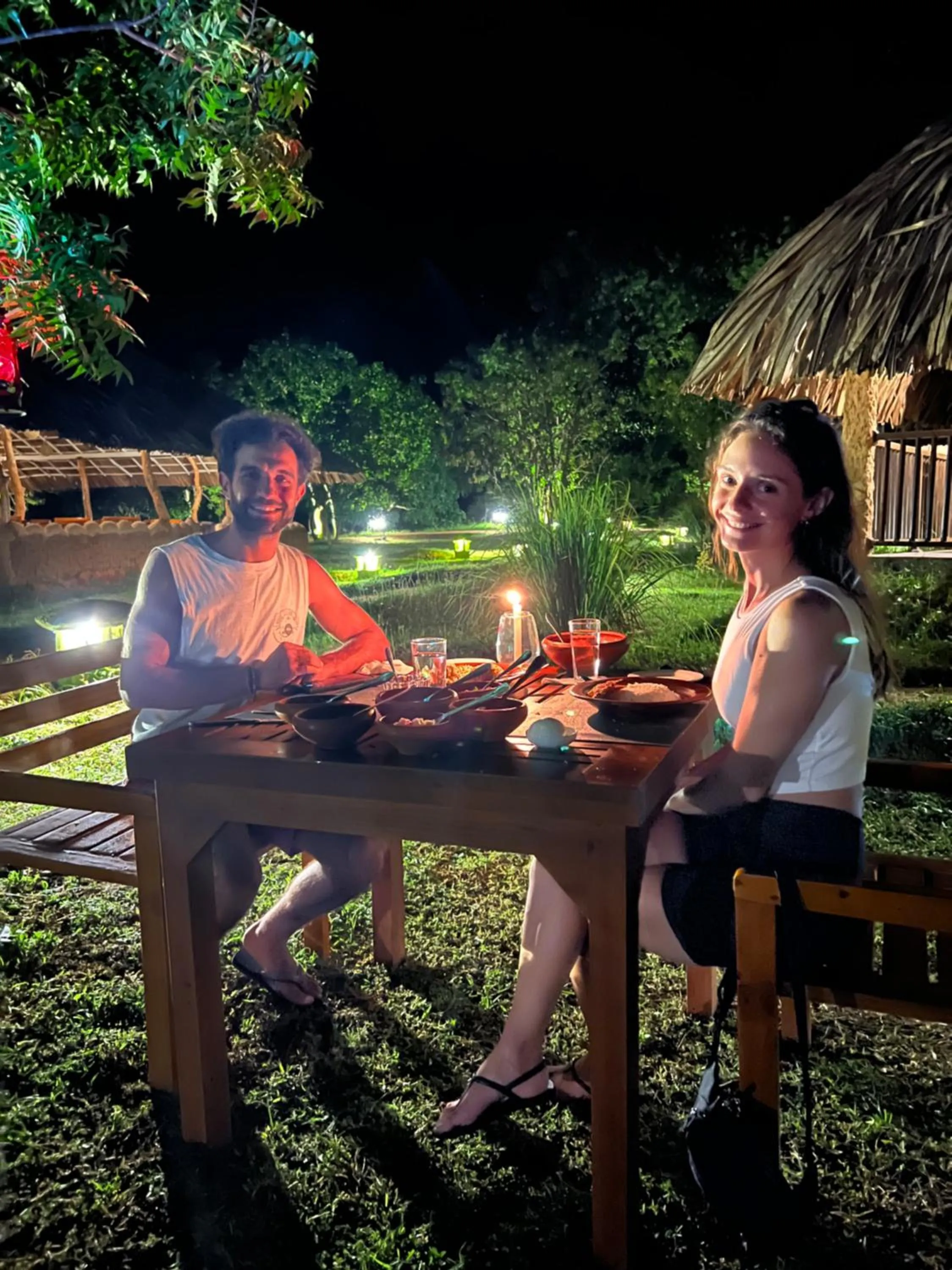 Food and drinks in Saffron Lake Yala