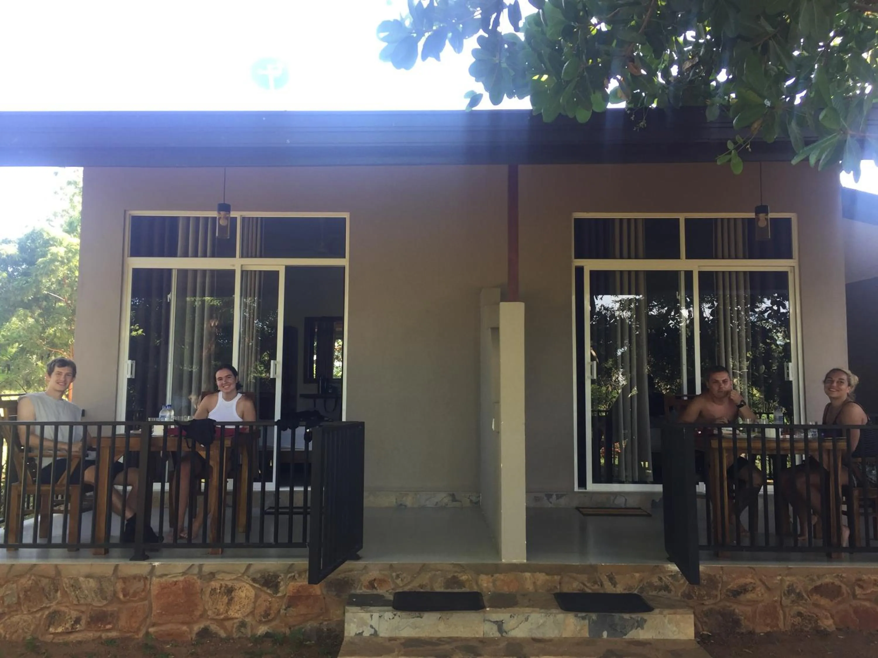 Balcony/Terrace in Saffron Lake Yala