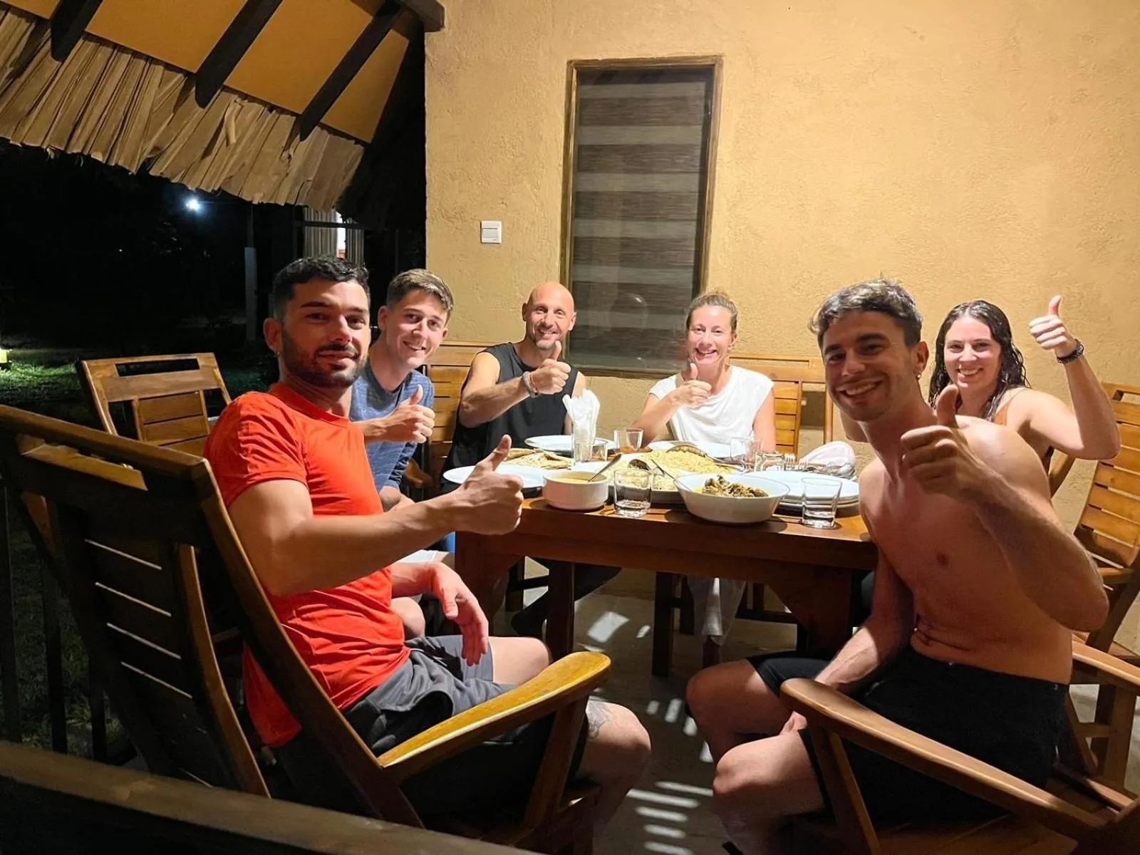 Dinner in Saffron Lake Yala