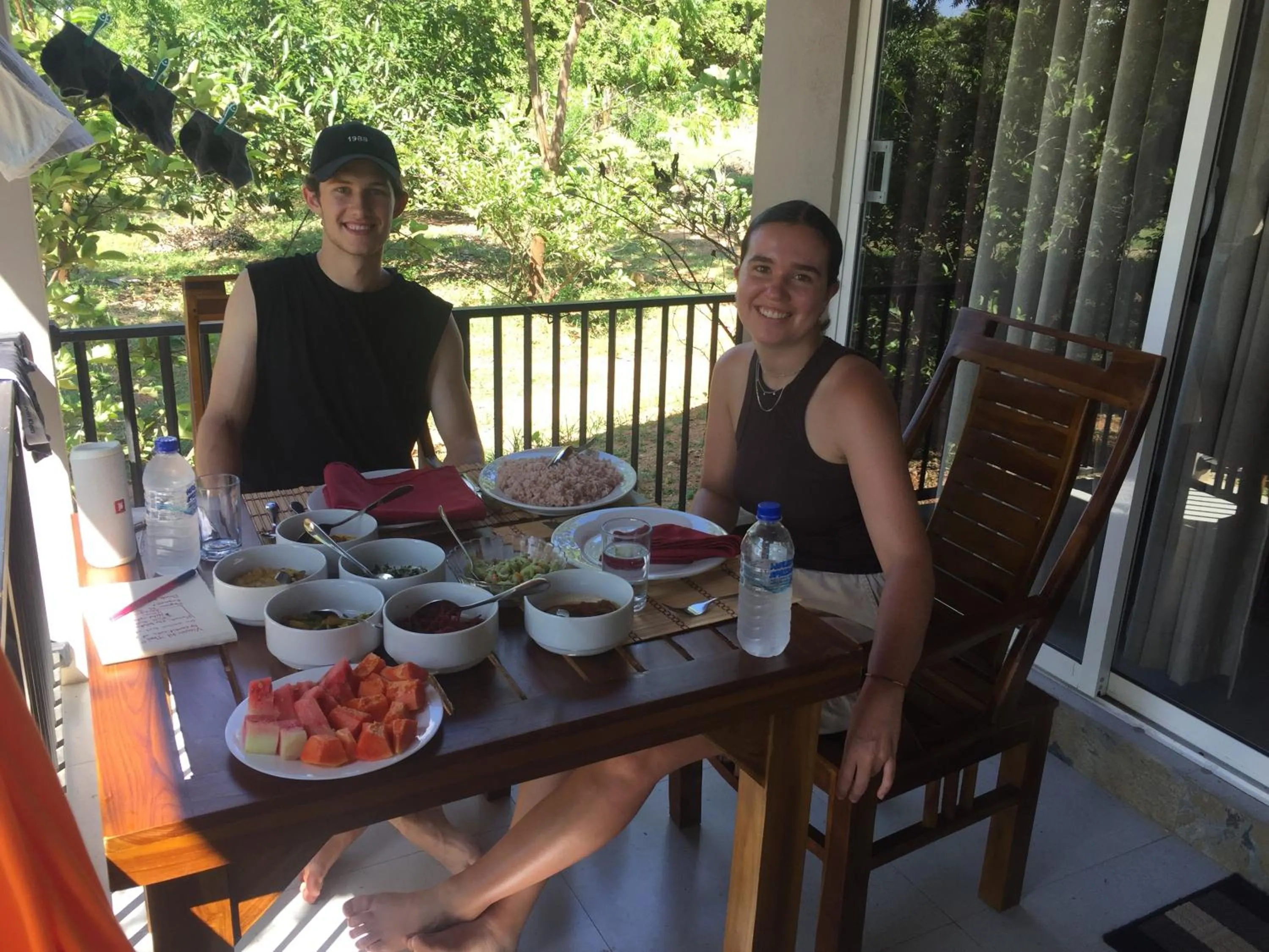 Lunch in Saffron Lake Yala
