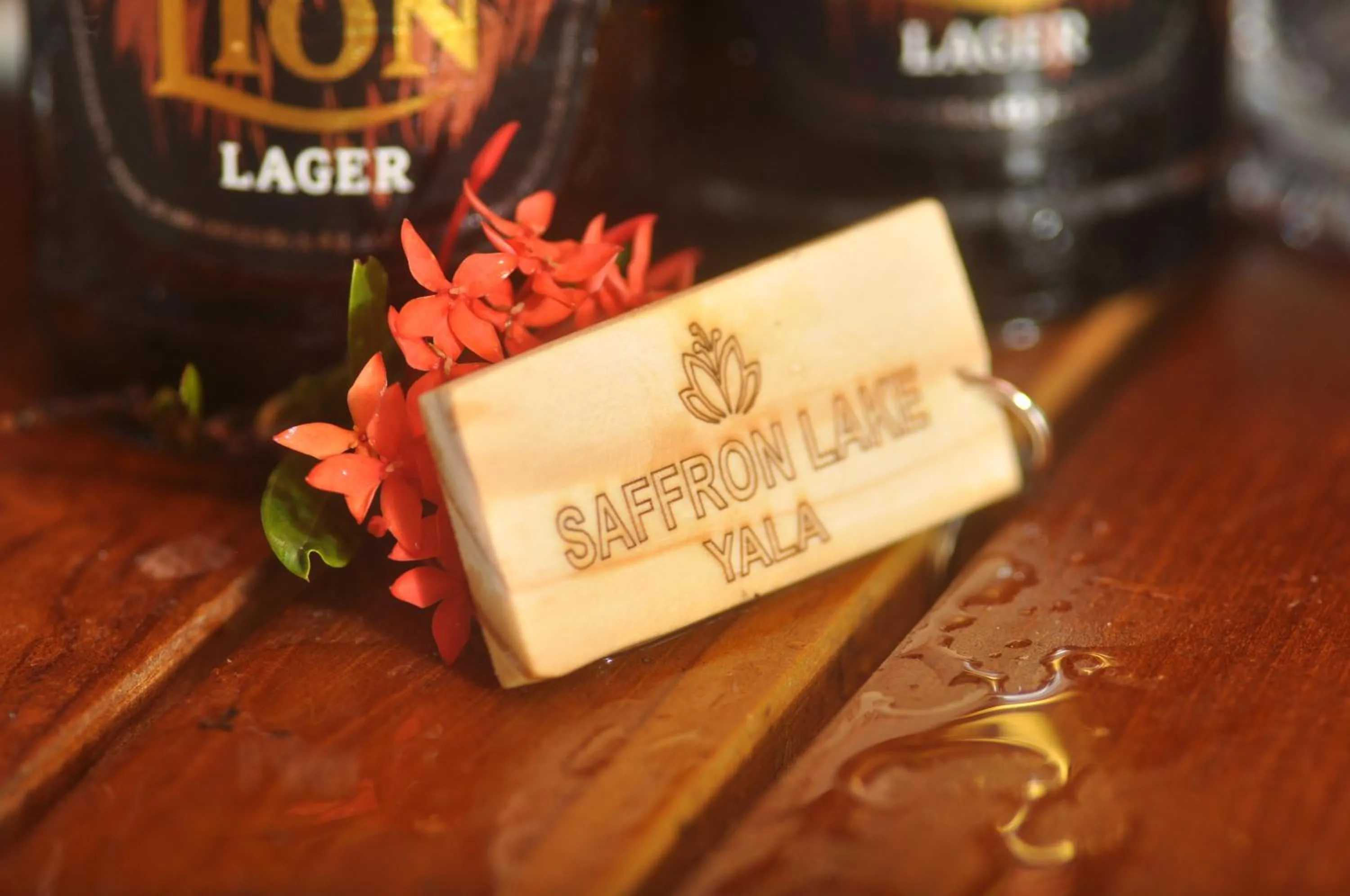 Food and drinks in Saffron Lake Yala