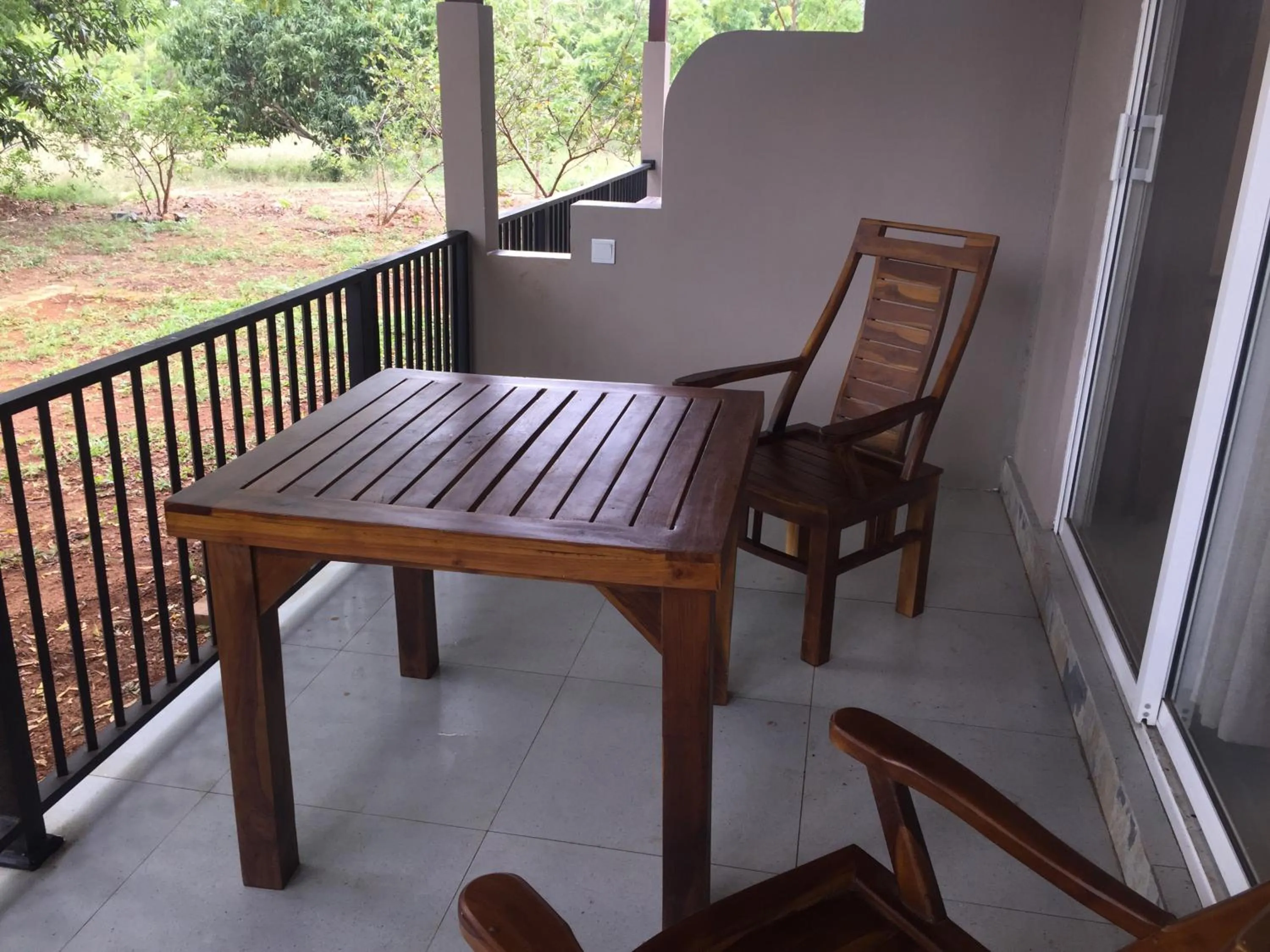 Balcony/Terrace in Saffron Lake Yala