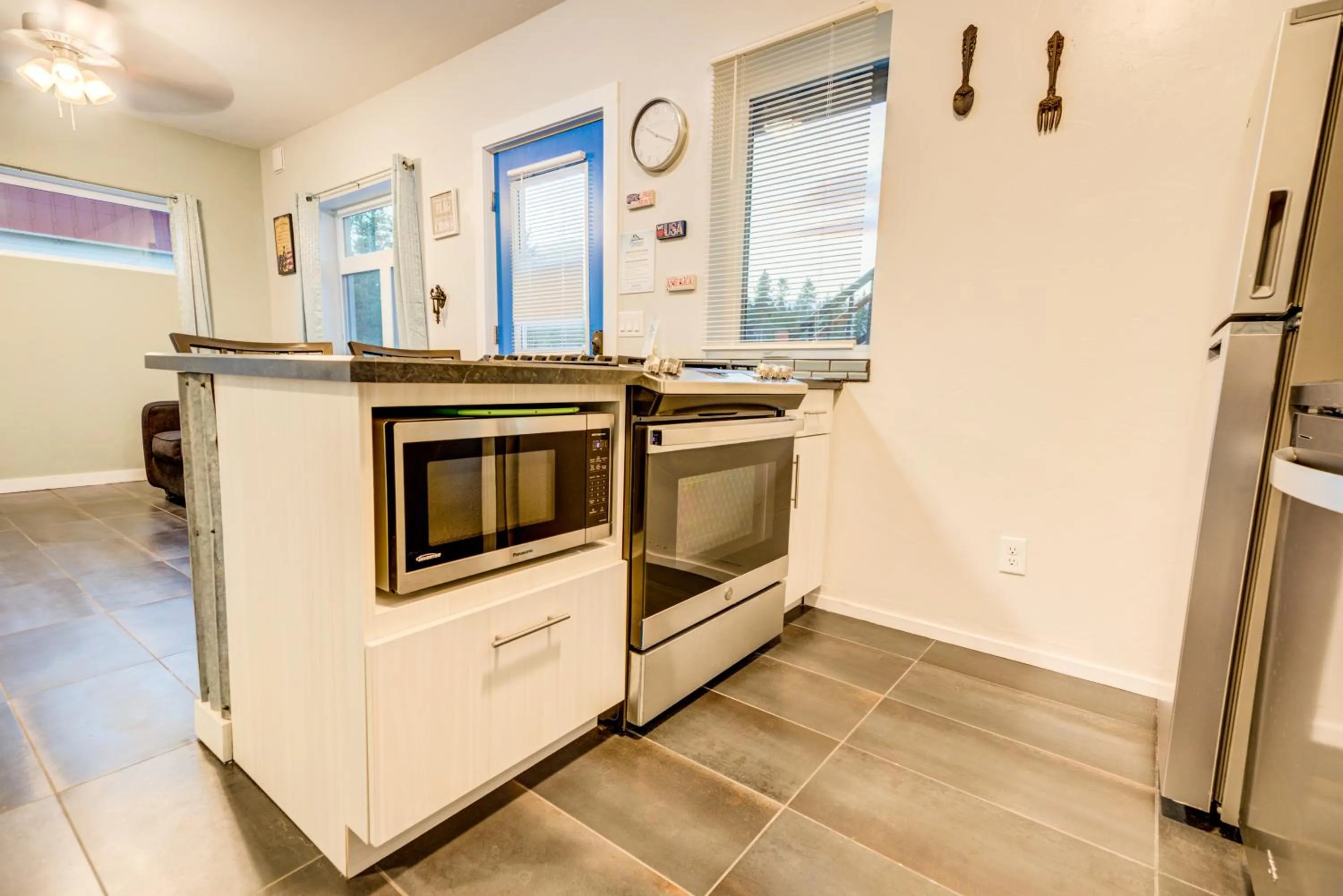 Kitchen or kitchenette in Castle in the Sky Unit Y