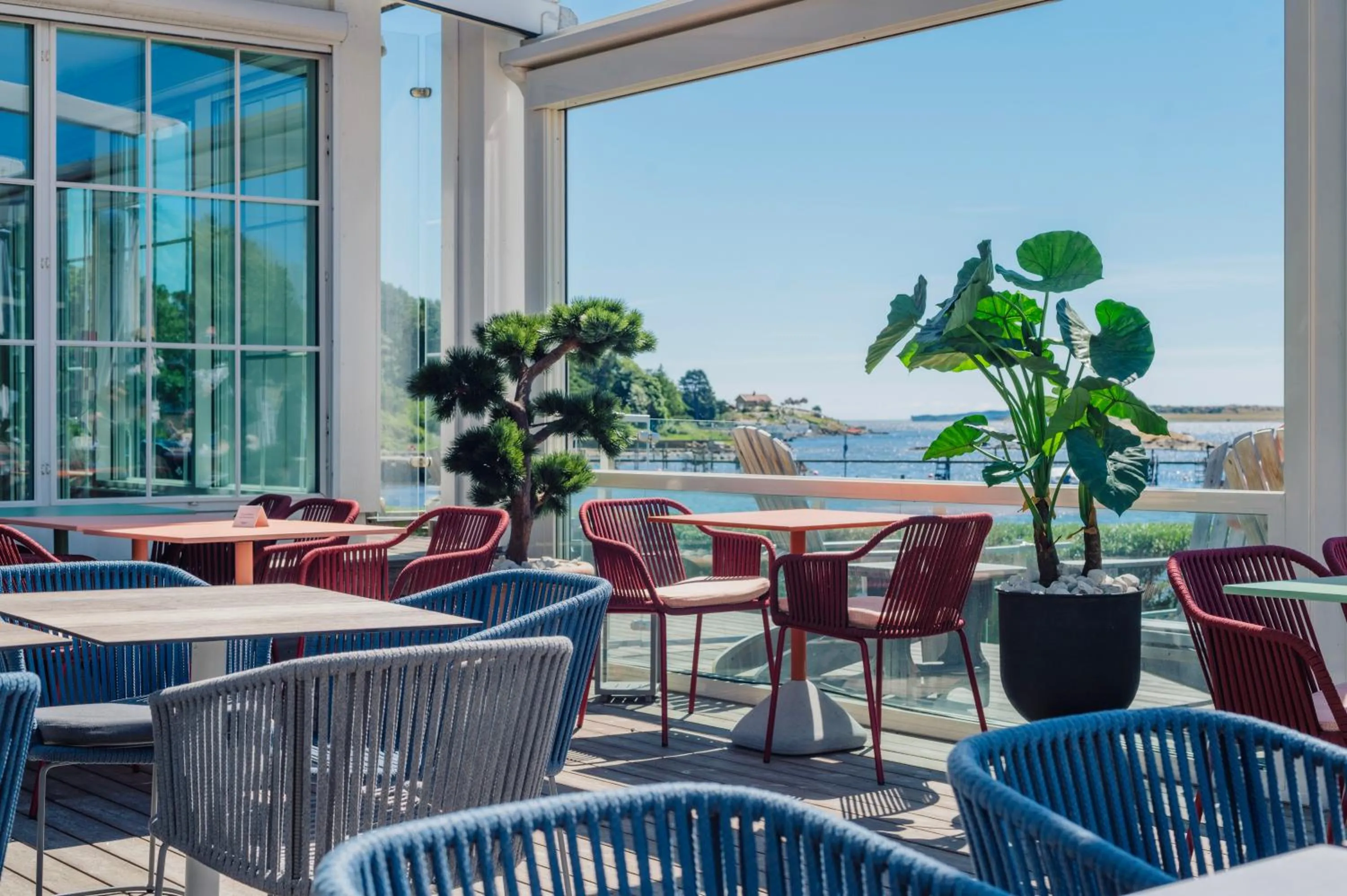 Patio in Støtvig Hotel