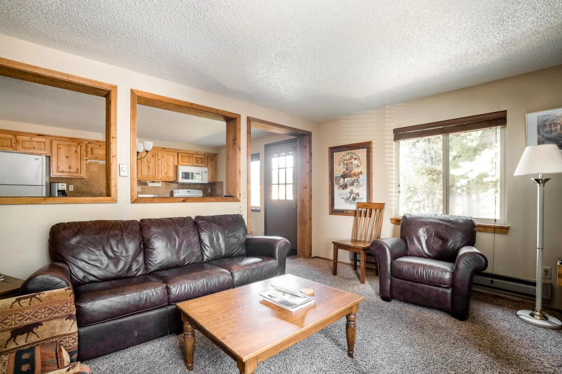 Living room in Trapper 8