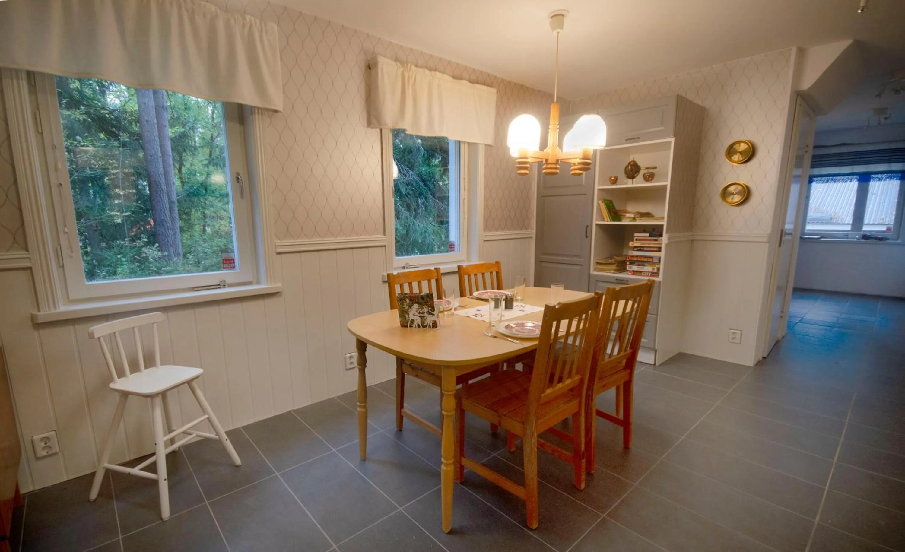 Dining area in Granbackens BoB
