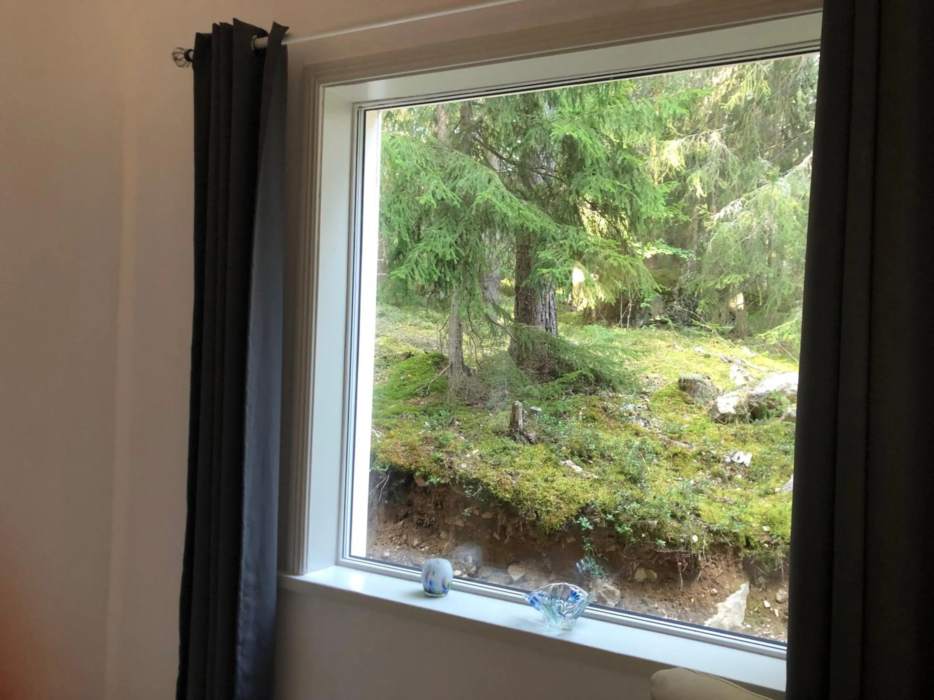 Garden view in Granbackens BoB