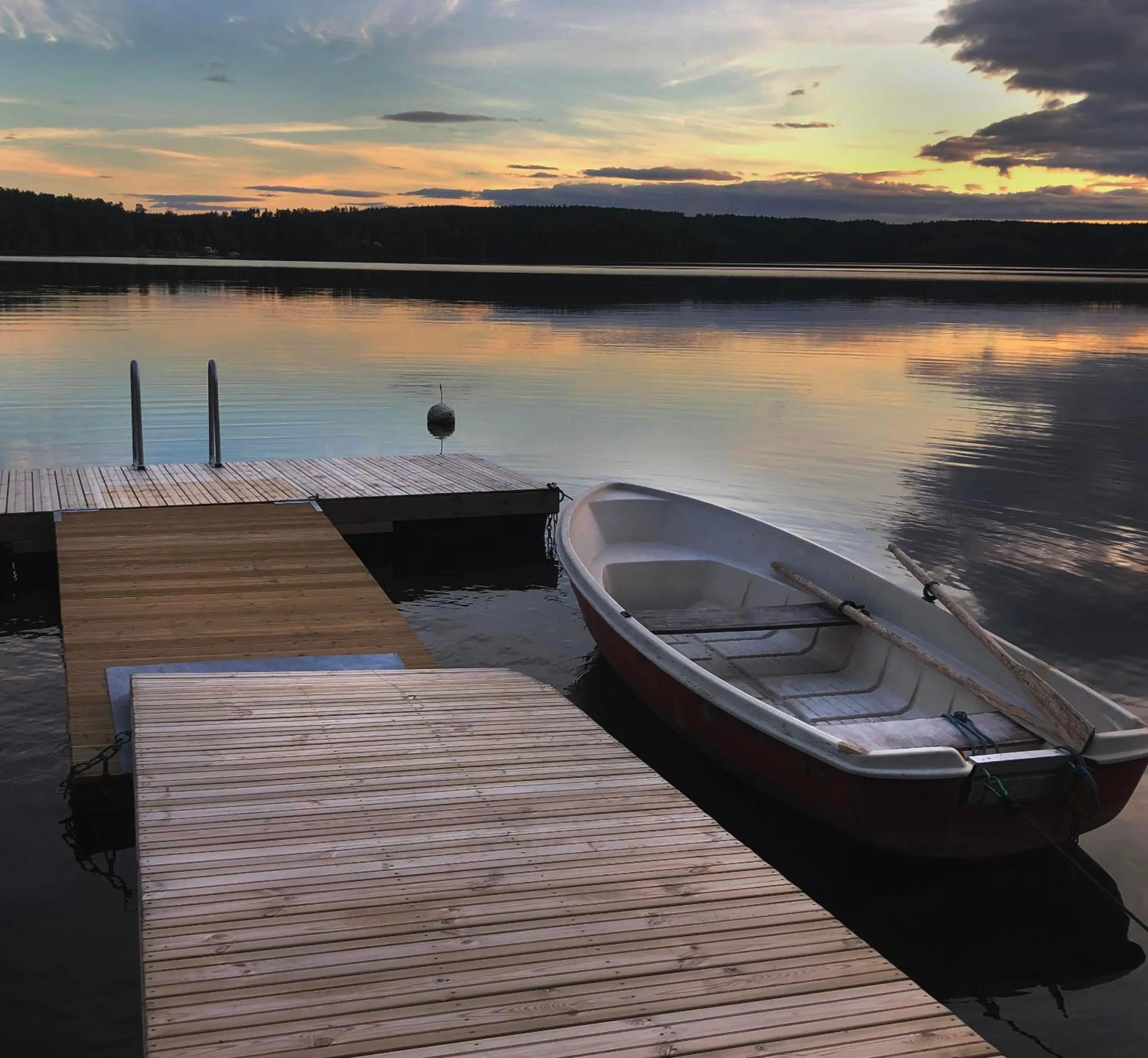 Lake view in Granbackens BoB
