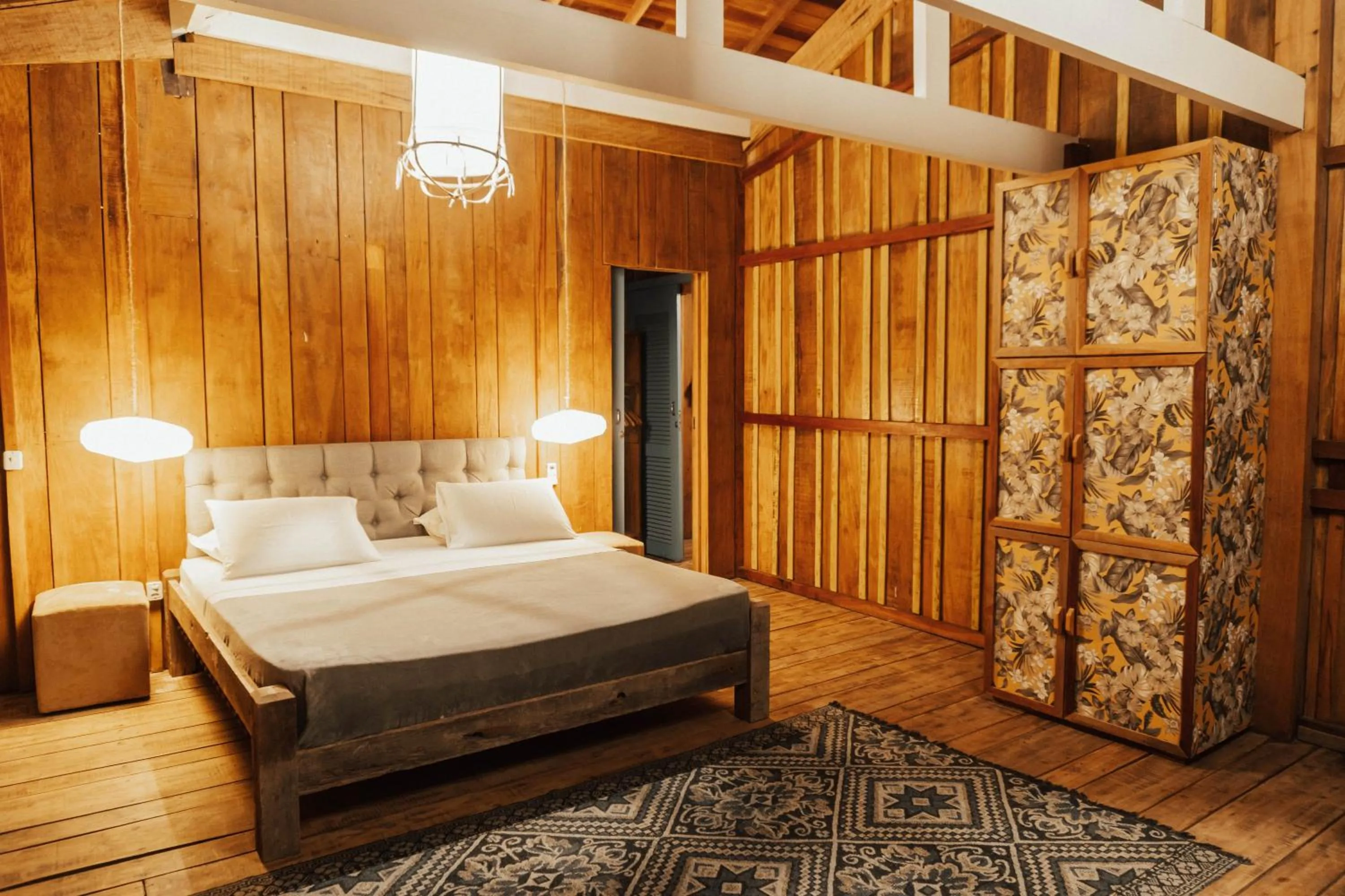 Bed in Casa na Lagoa