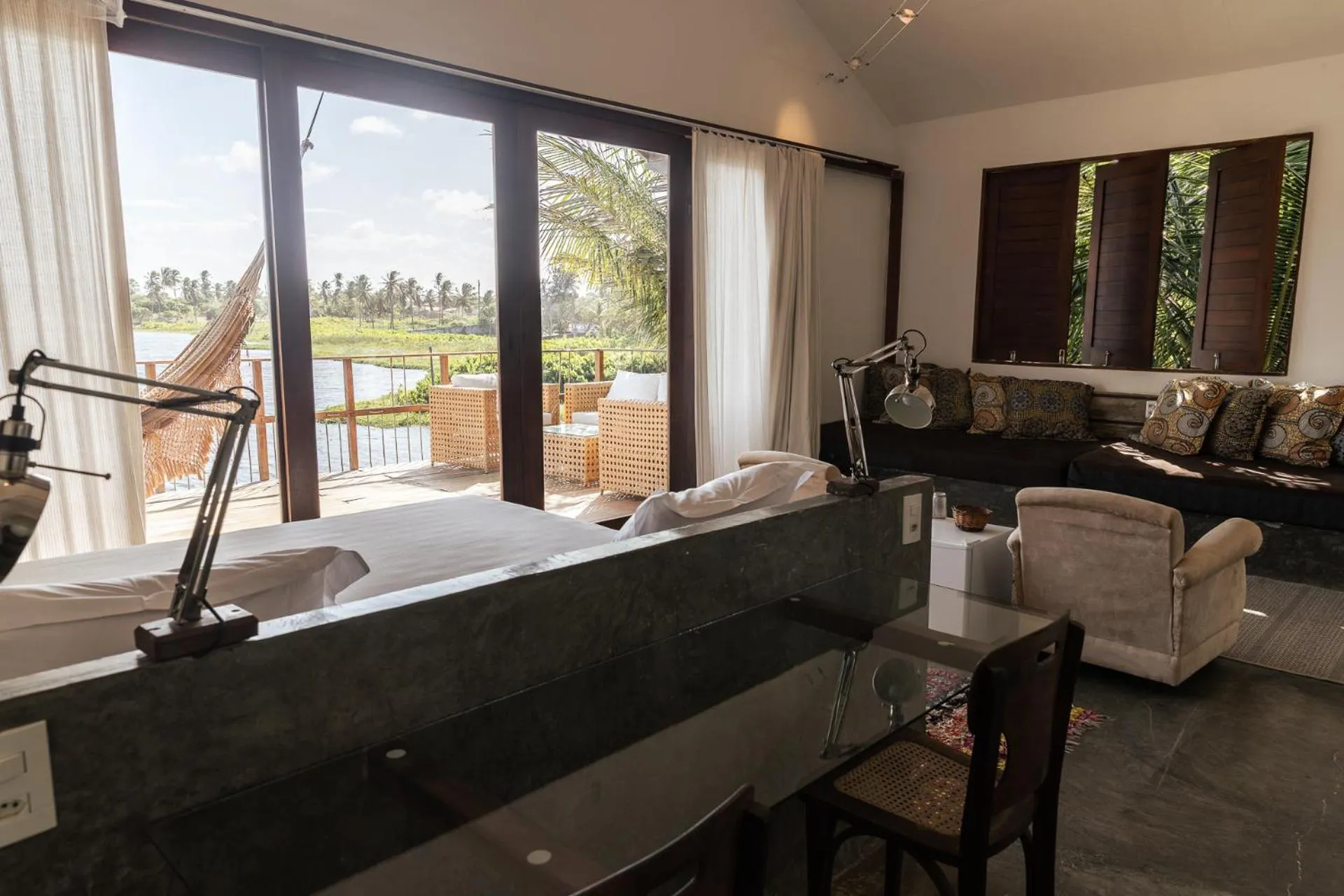 Bed in Casa na Lagoa