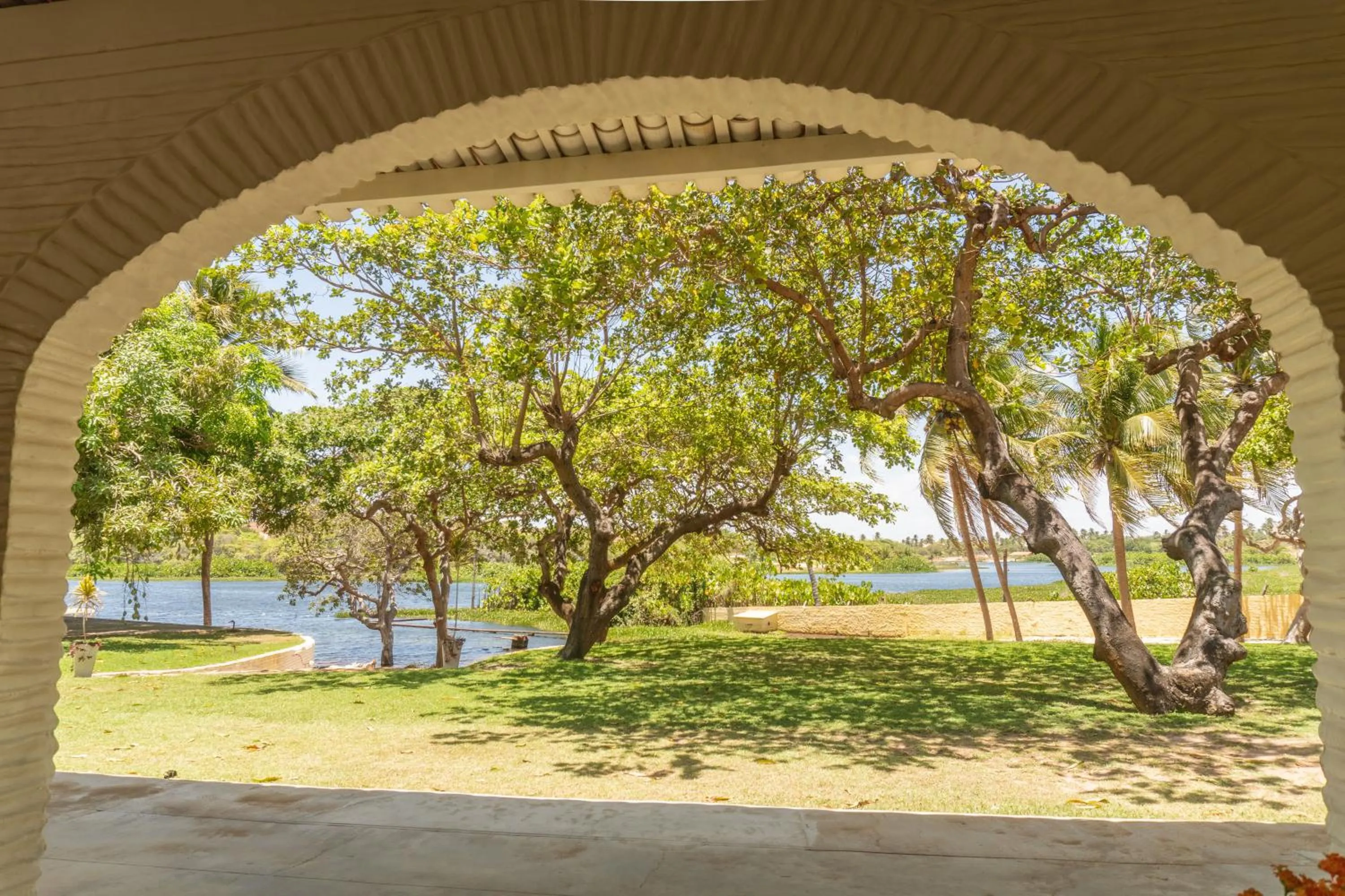 Garden in Casa na Lagoa