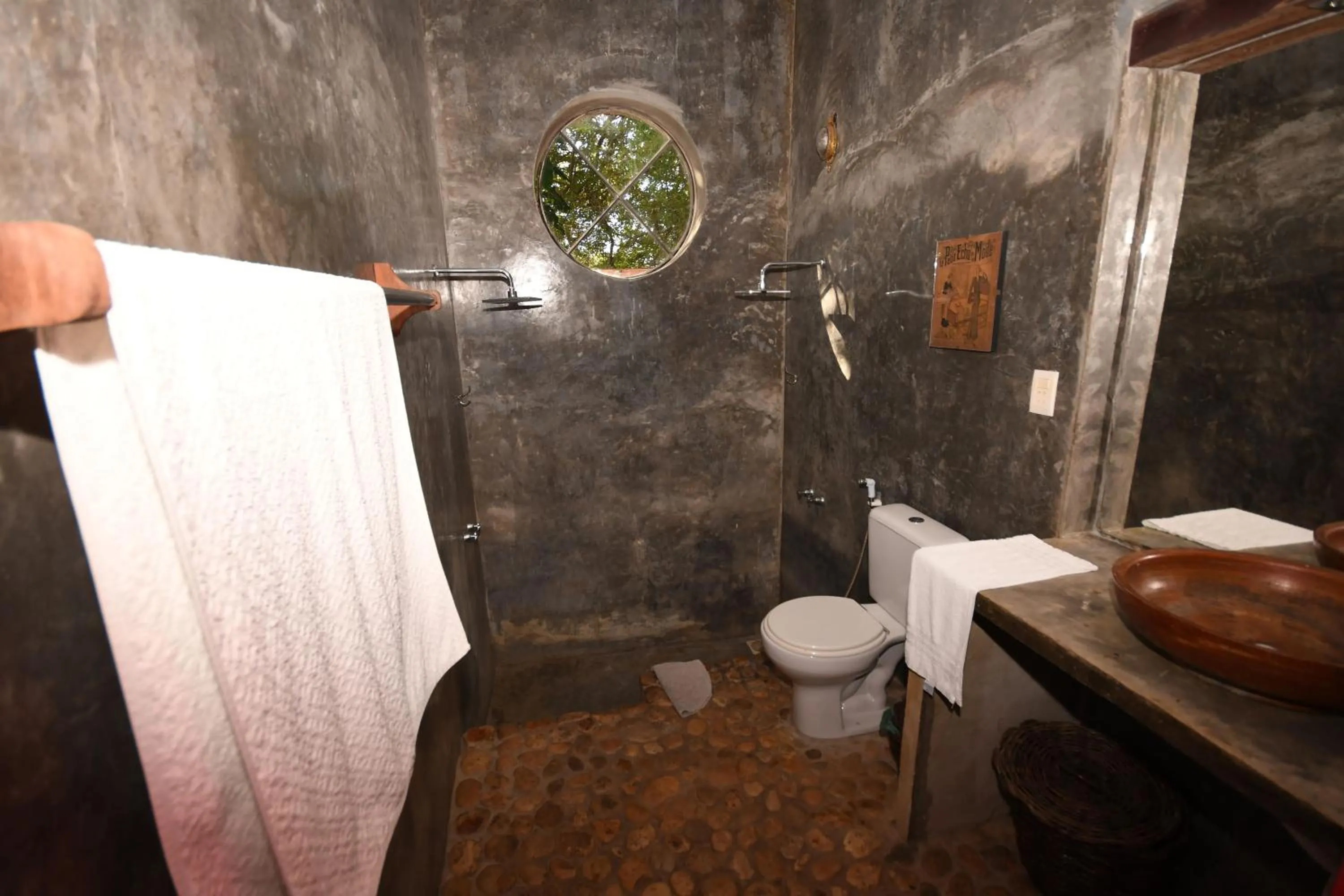 Shower in Casa na Lagoa