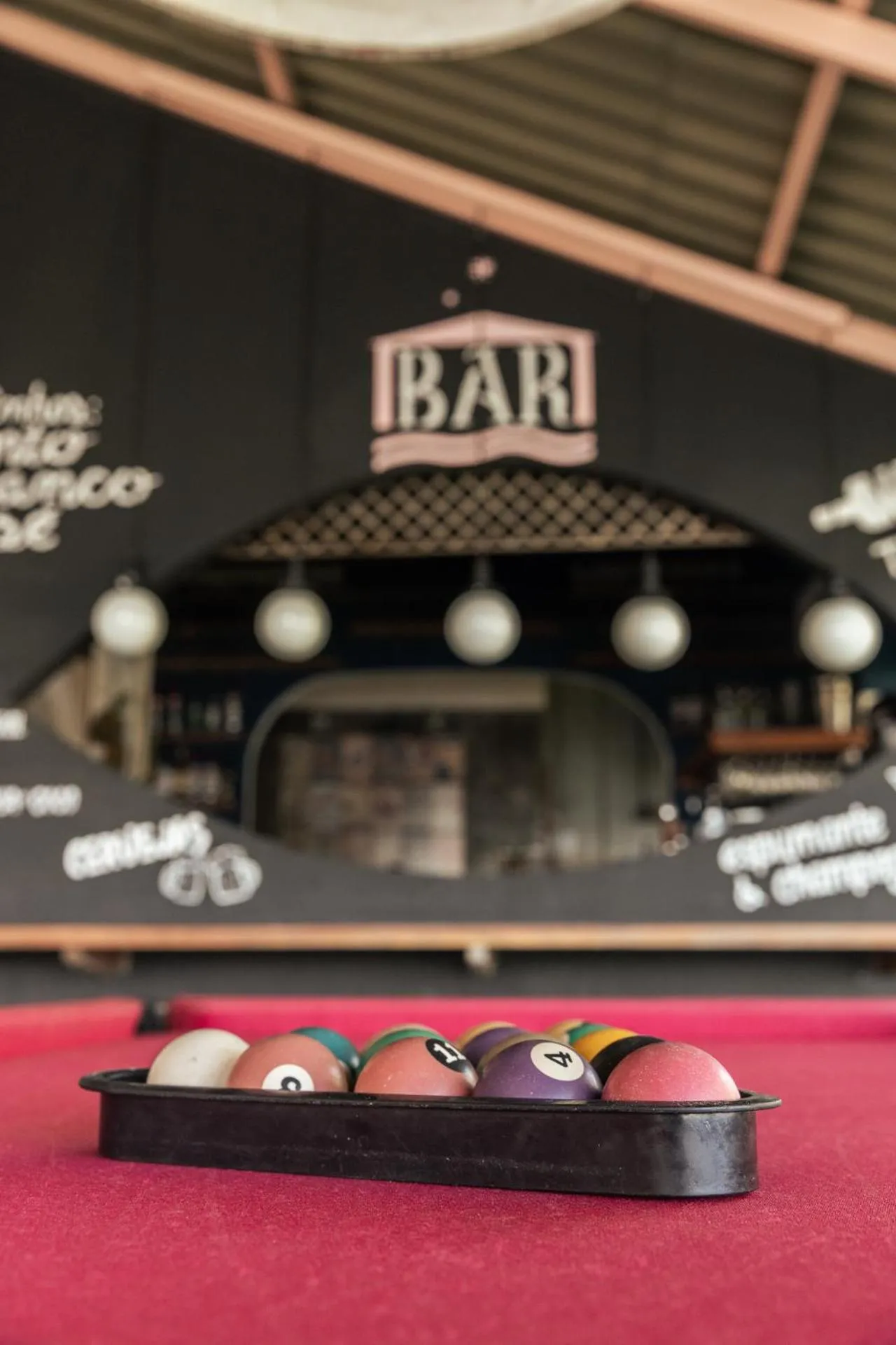 Billiard in Casa na Lagoa